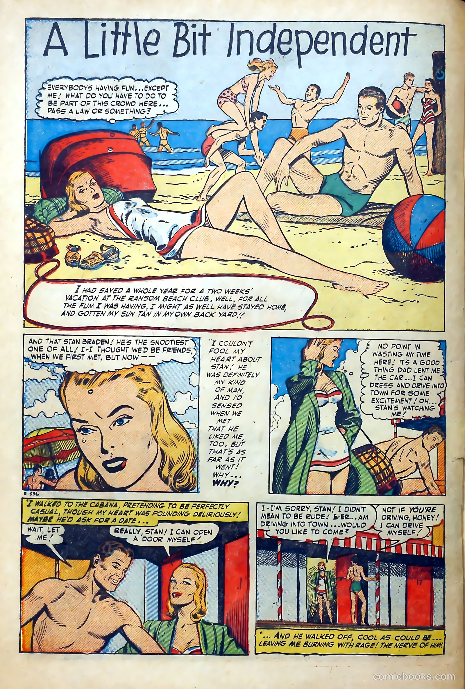 Popular Romance #18 (1952) — page 22 of 36