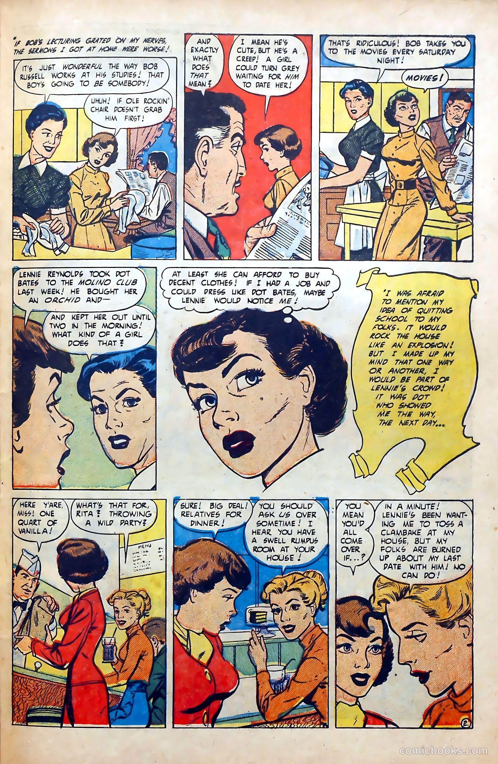 Popular Romance #18 (1952) — page 27 of 36