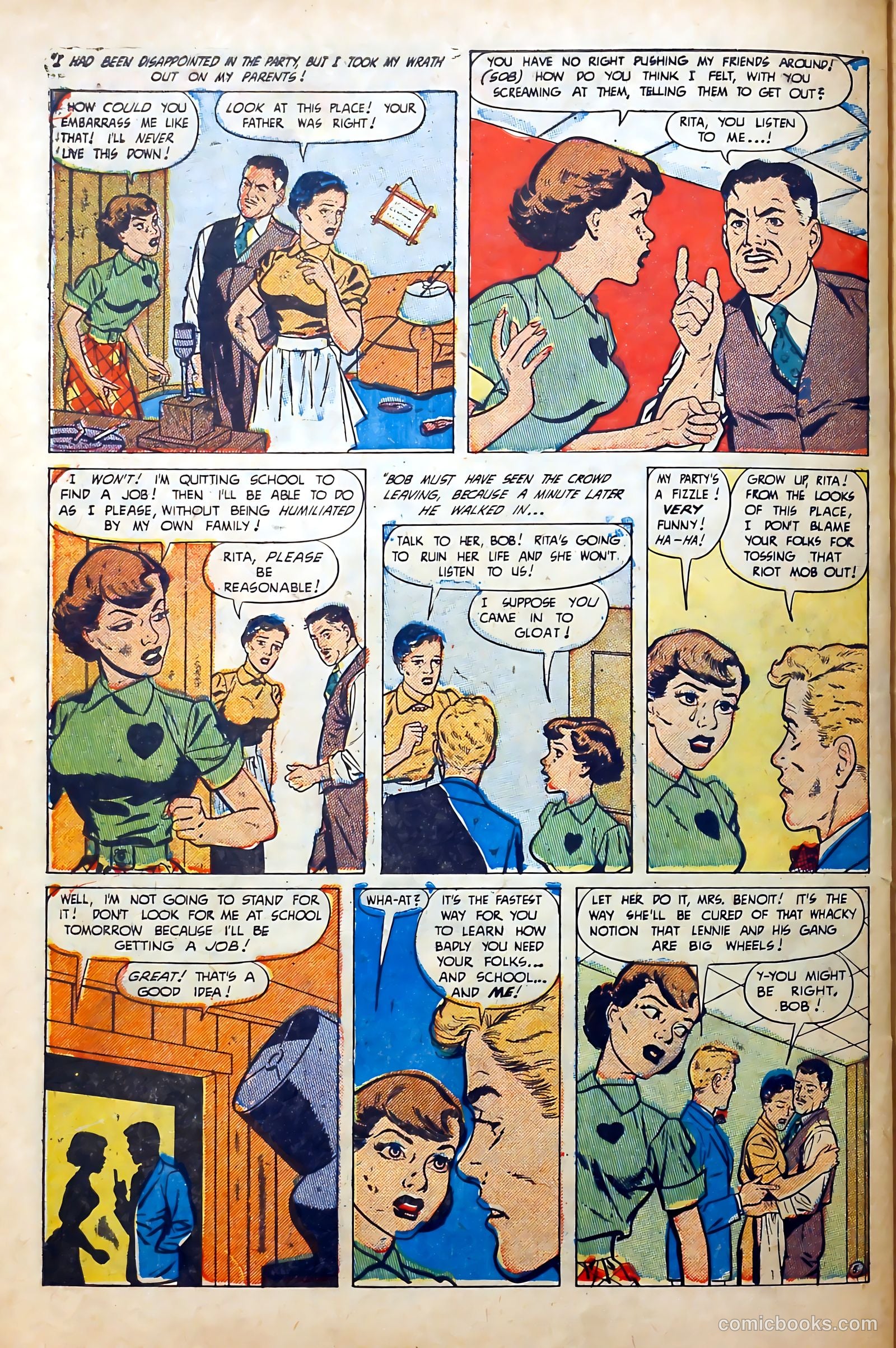 Popular Romance #18 (1952) — page 30 of 36