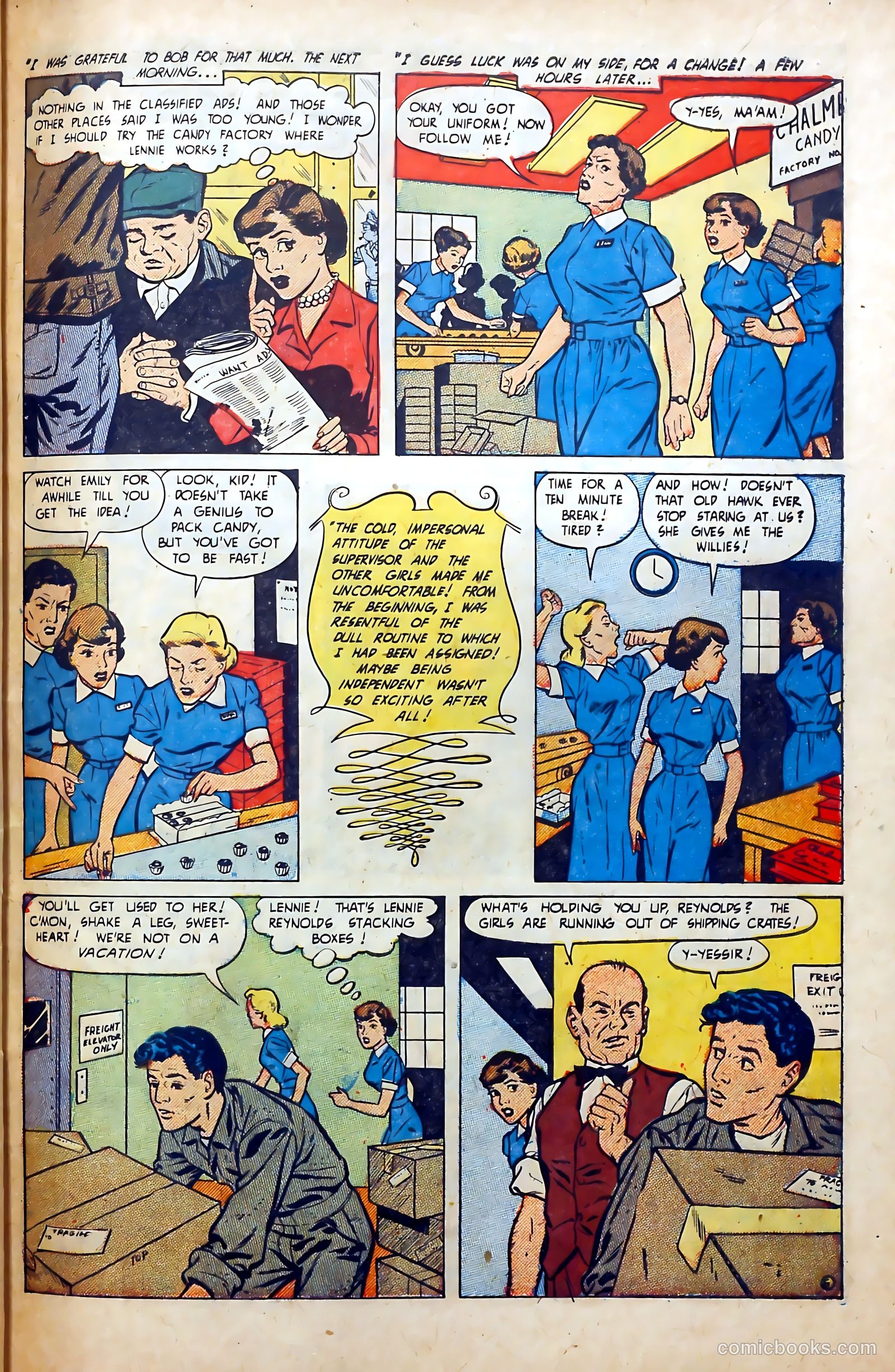 Popular Romance #18 (1952) — page 31 of 36