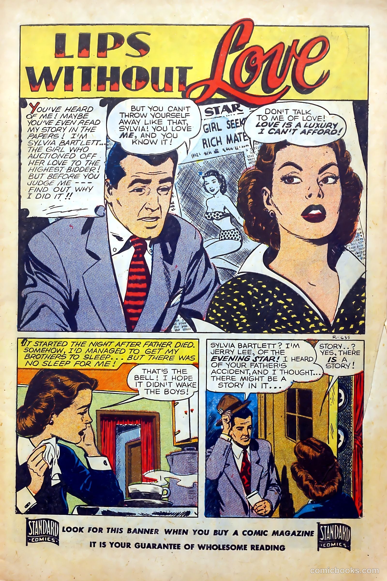 Popular Romance #20 (1952) — page 3 of 37