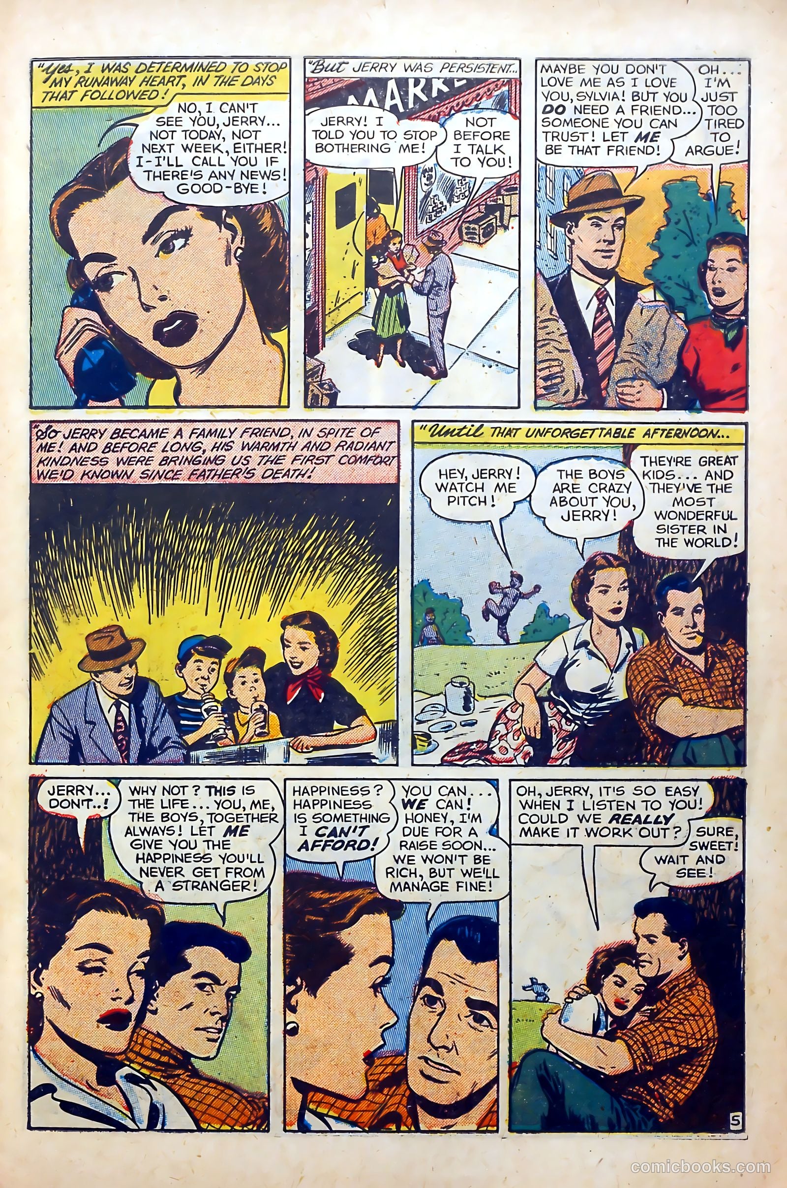 Popular Romance #20 (1952) — page 7 of 37