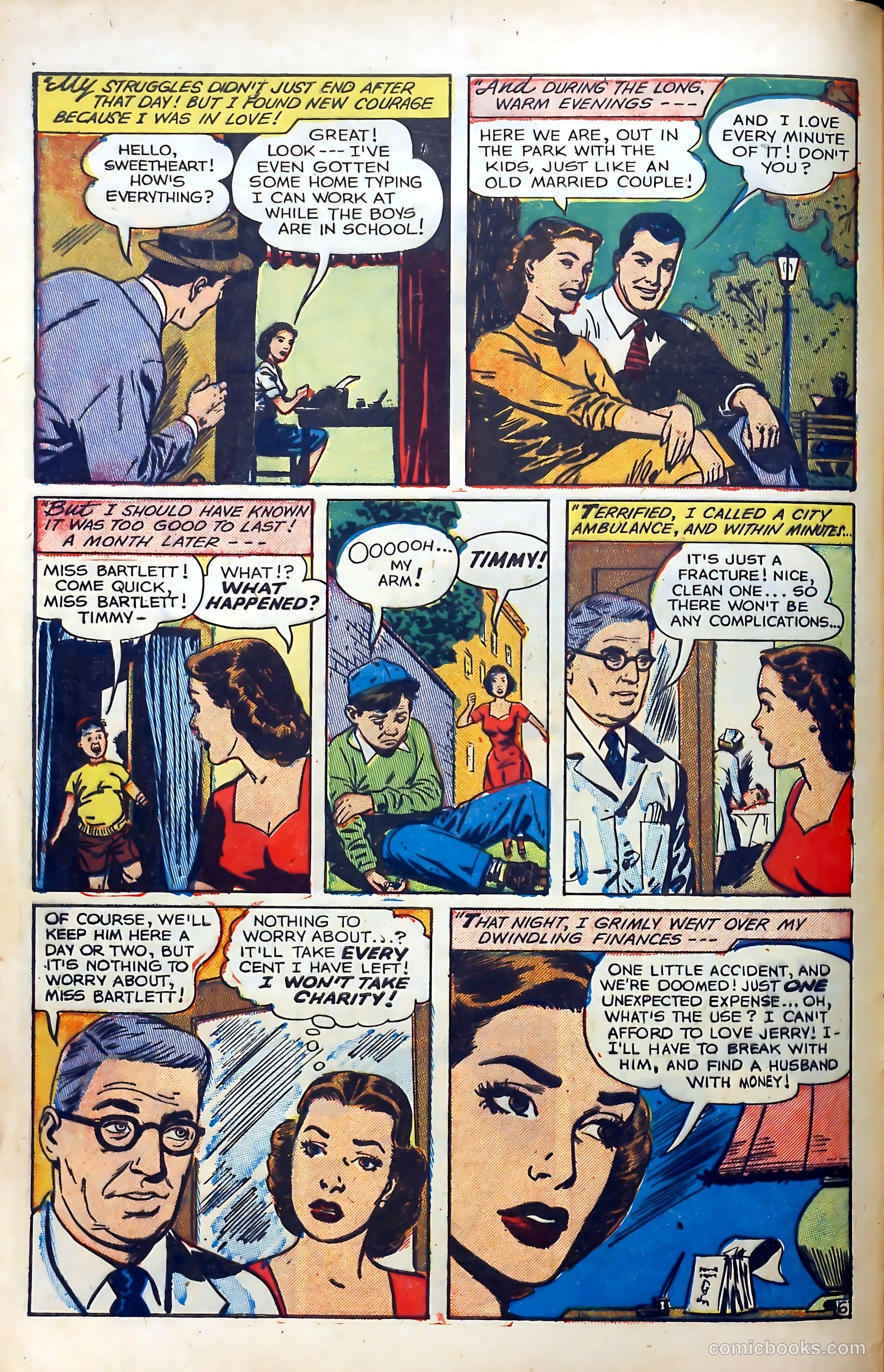 Popular Romance #20 (1952) — page 8 of 37
