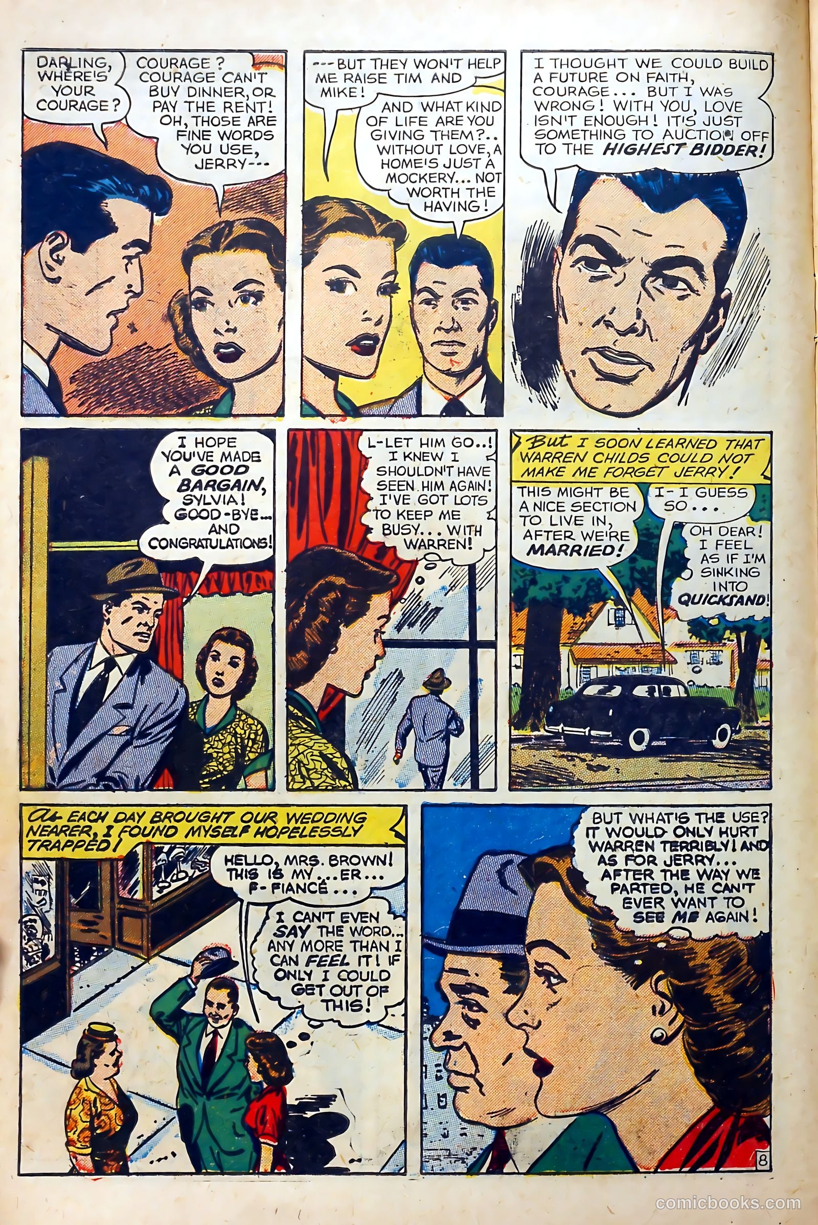 Popular Romance #20 (1952) — page 10 of 37