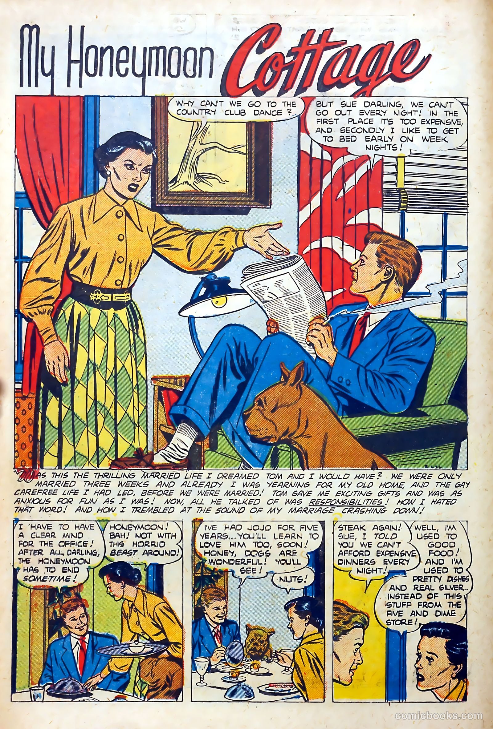 Popular Romance #20 (1952) — page 14 of 37