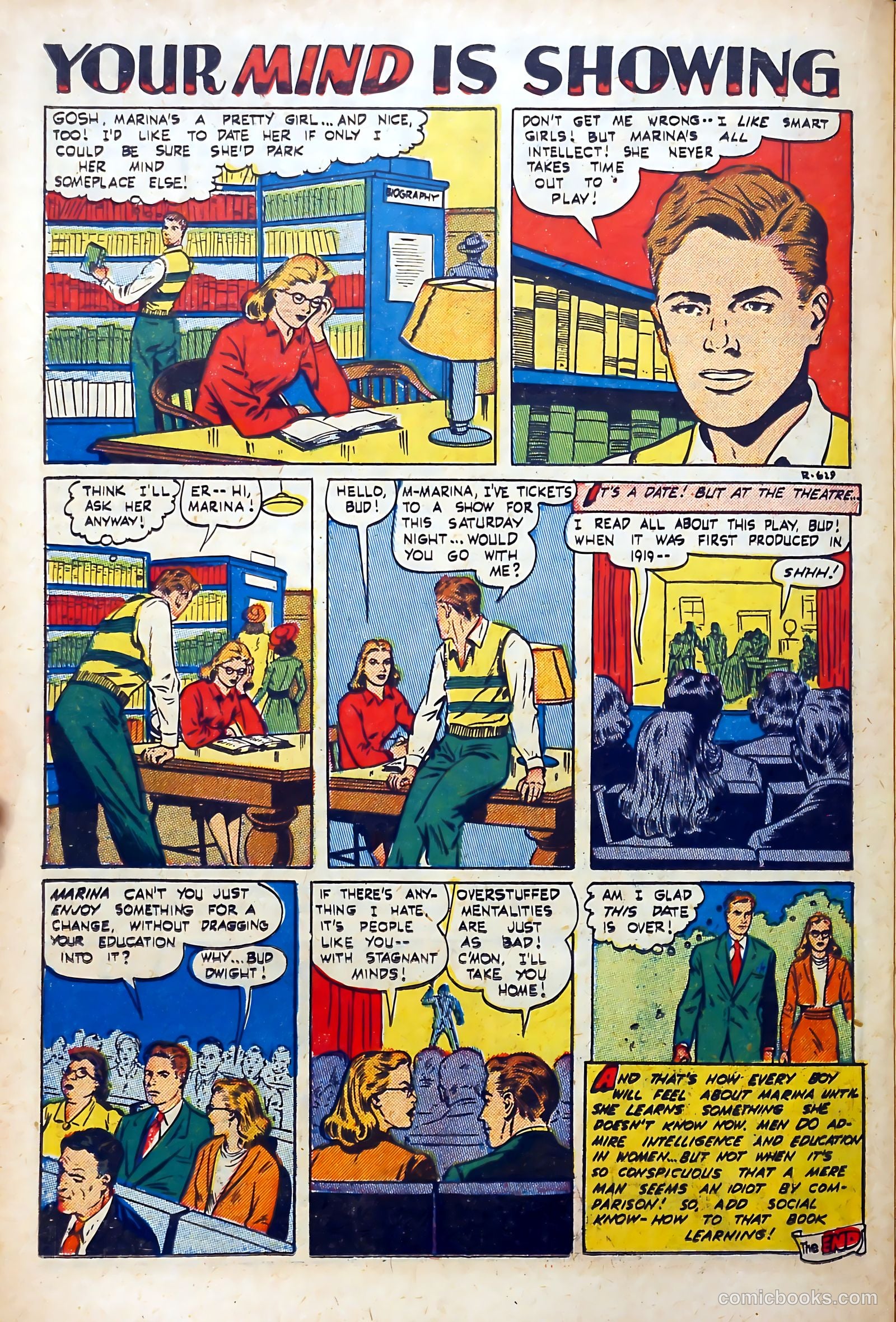 Popular Romance #20 (1952) — page 22 of 37