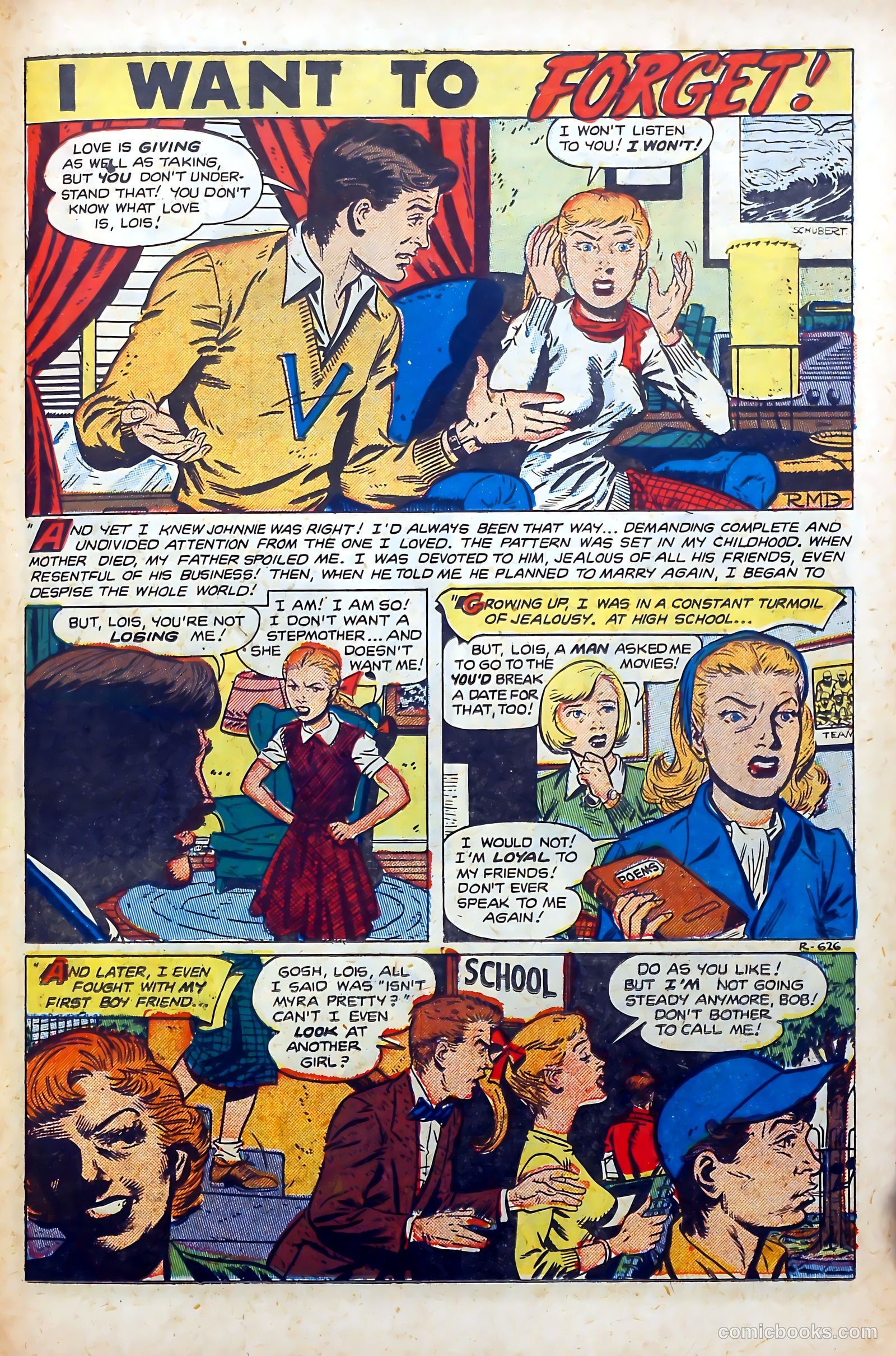Popular Romance #20 (1952) — page 23 of 37