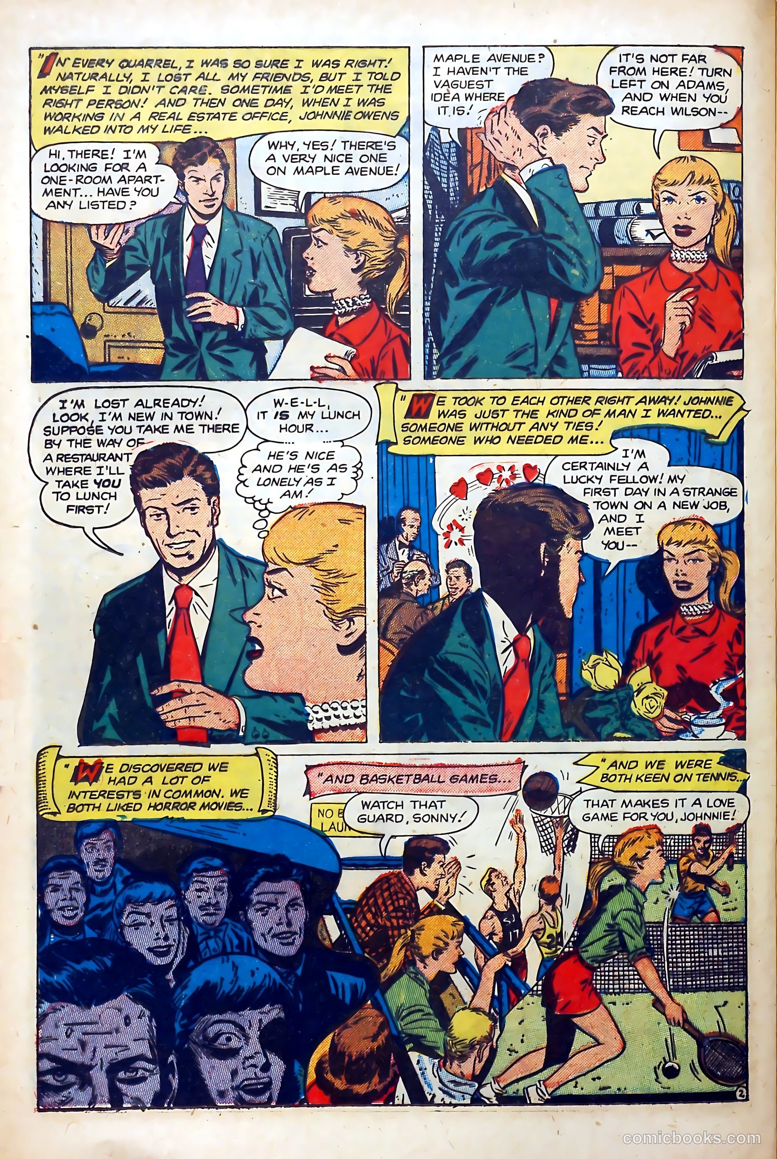 Popular Romance #20 (1952) — page 24 of 37