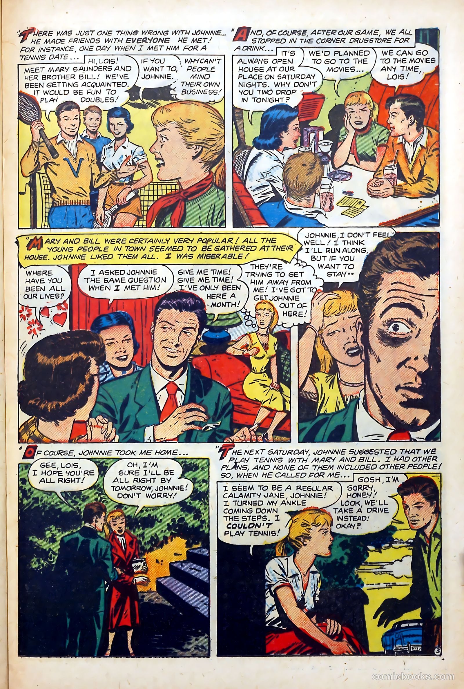 Popular Romance #20 (1952) — page 25 of 37
