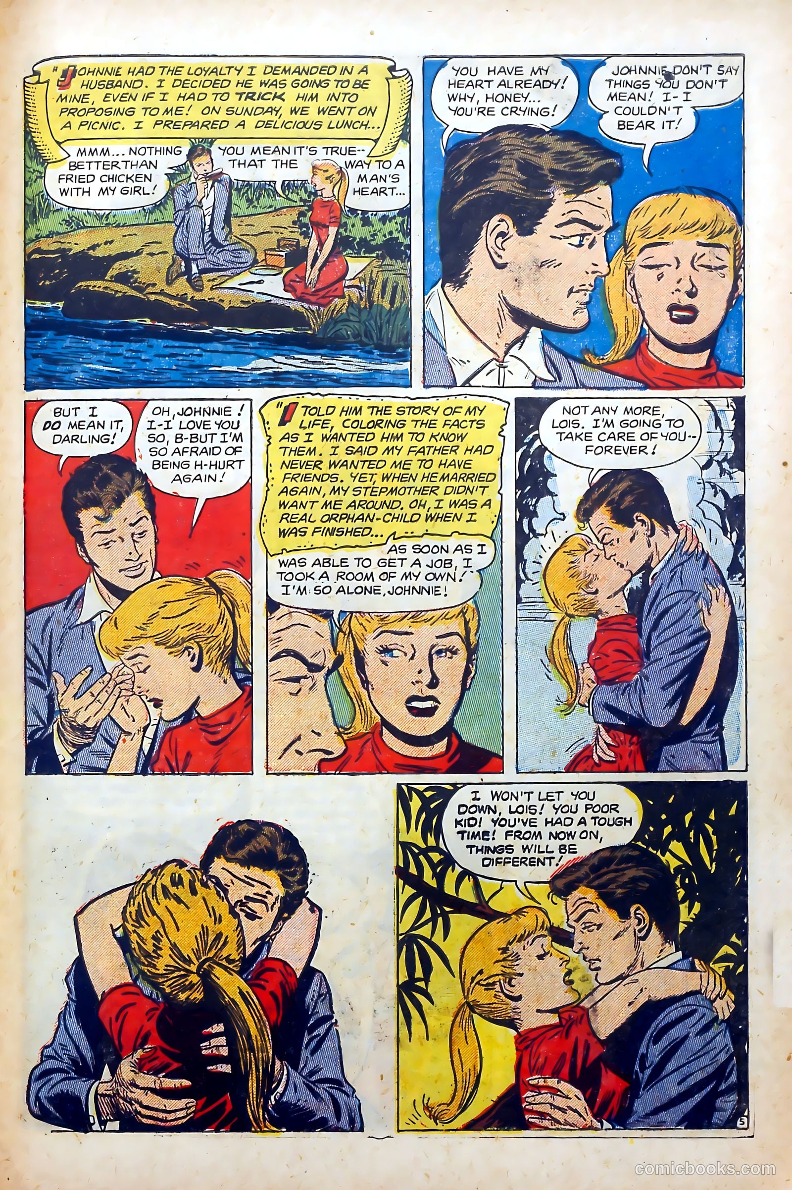 Popular Romance #20 (1952) — page 27 of 37