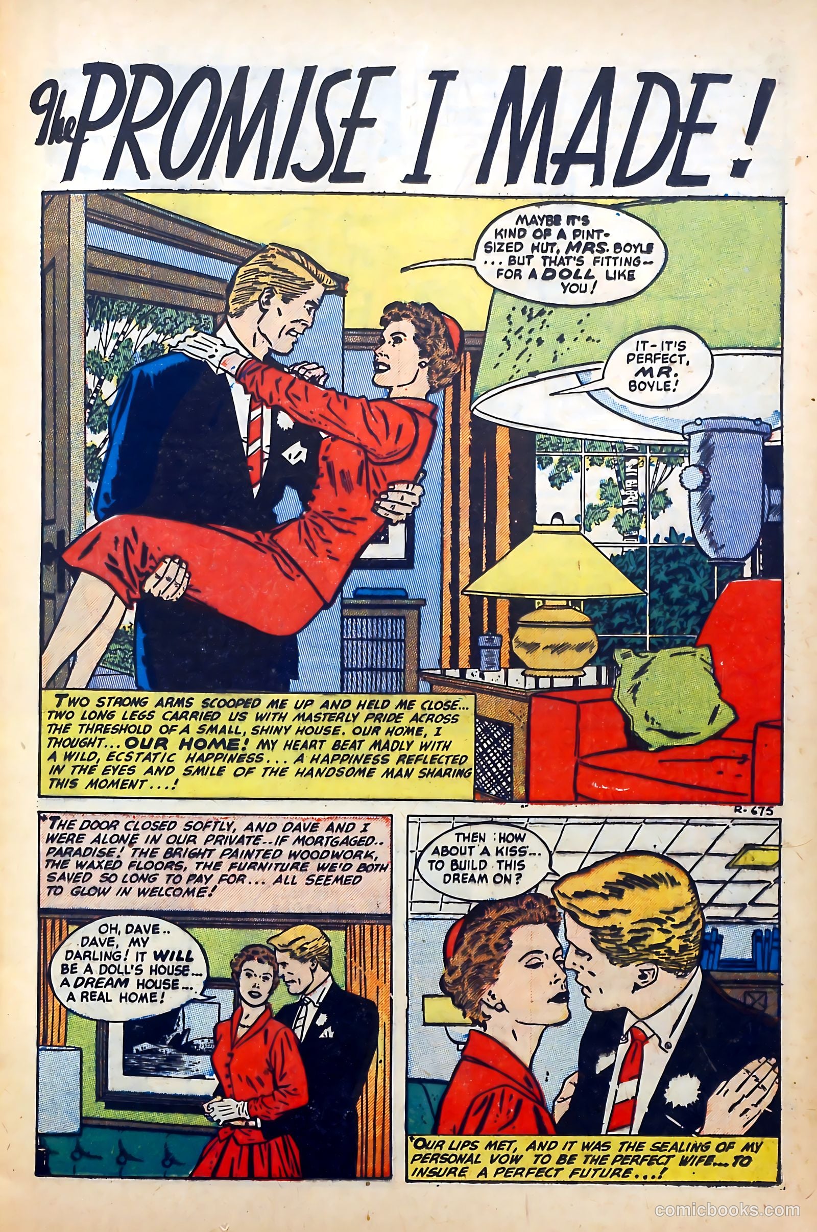 Popular Romance #21 (1952) — page 13 of 36