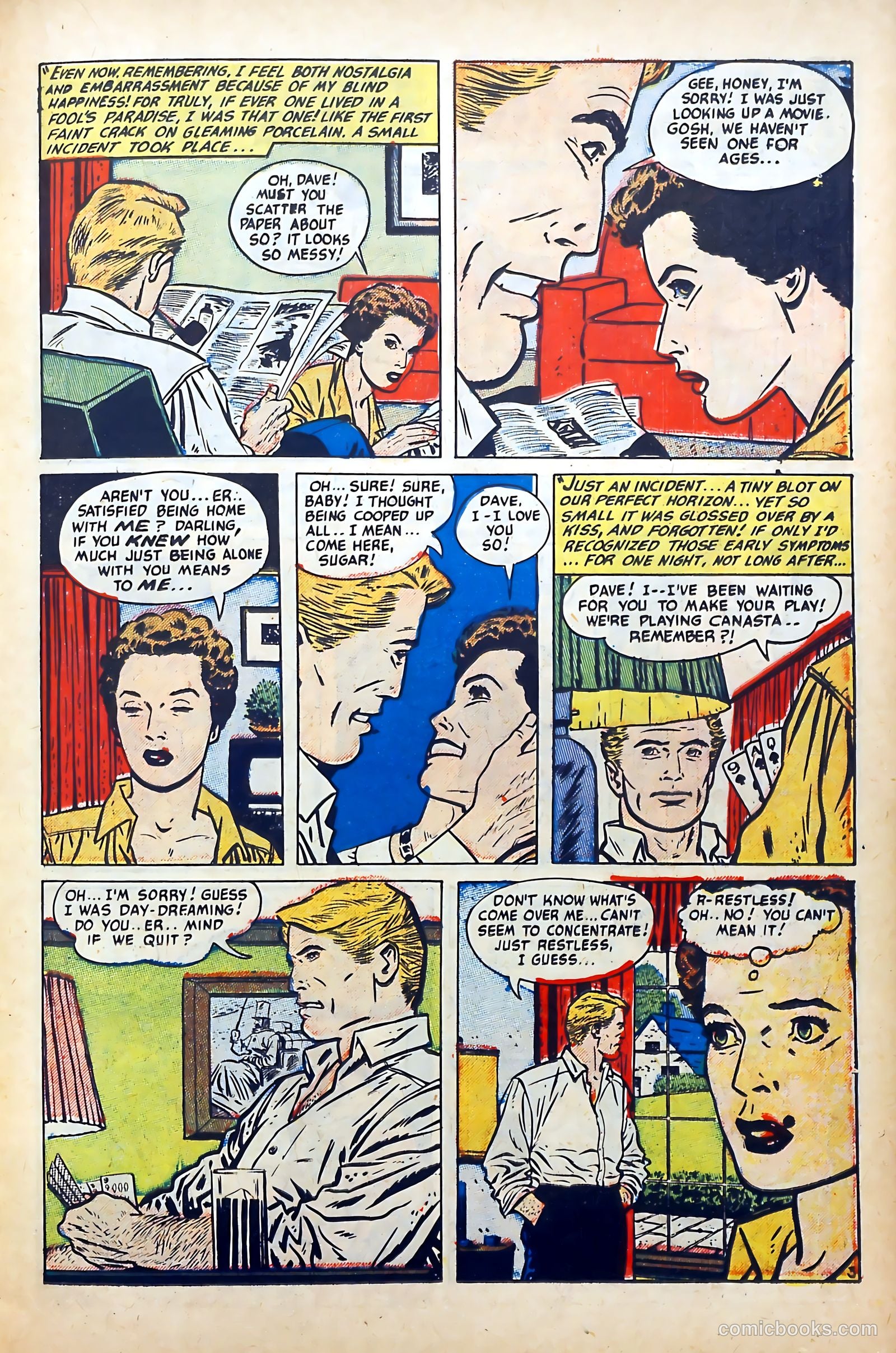 Popular Romance #21 (1952) — page 15 of 36