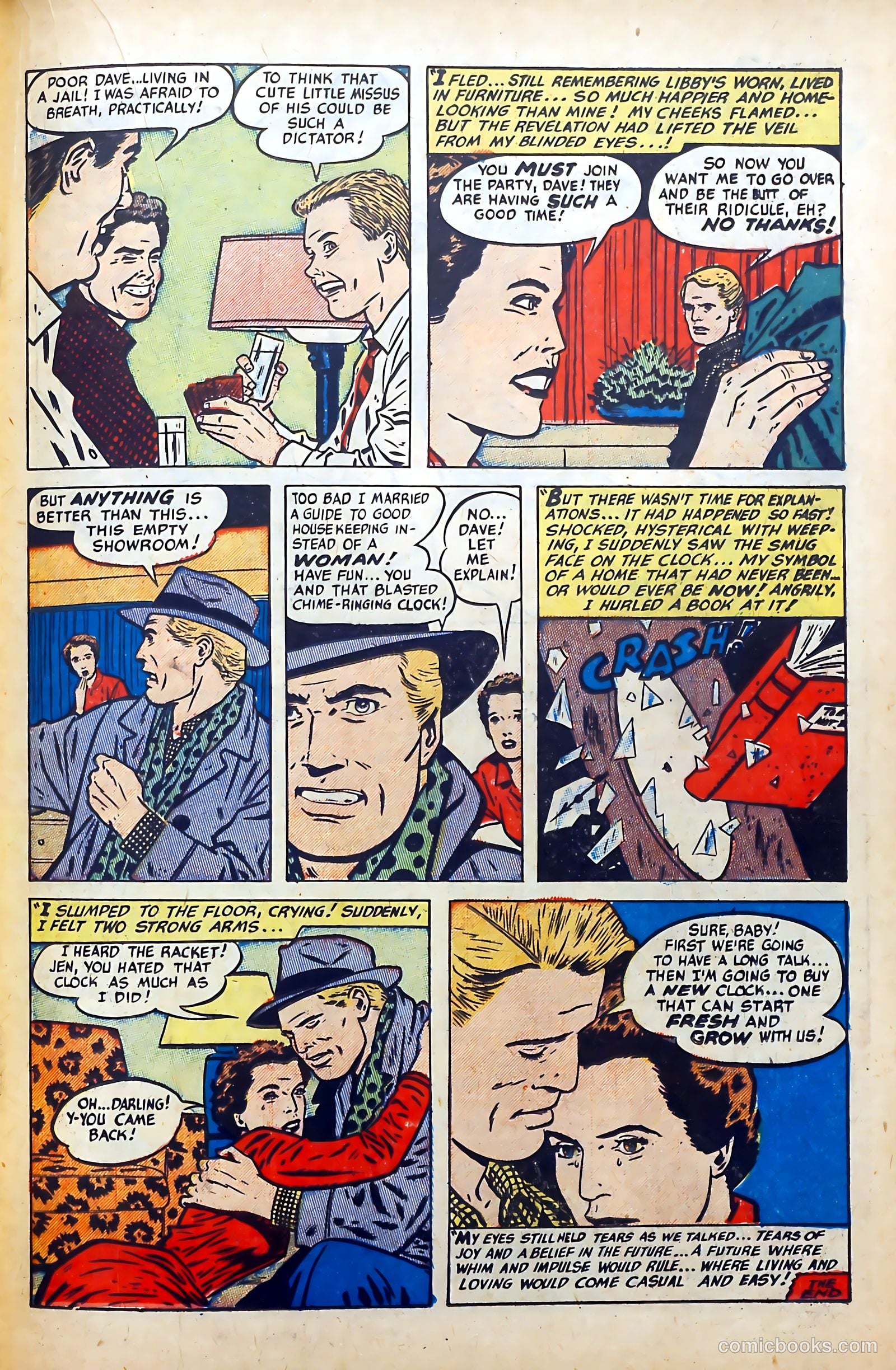 Popular Romance #21 (1952) — page 19 of 36