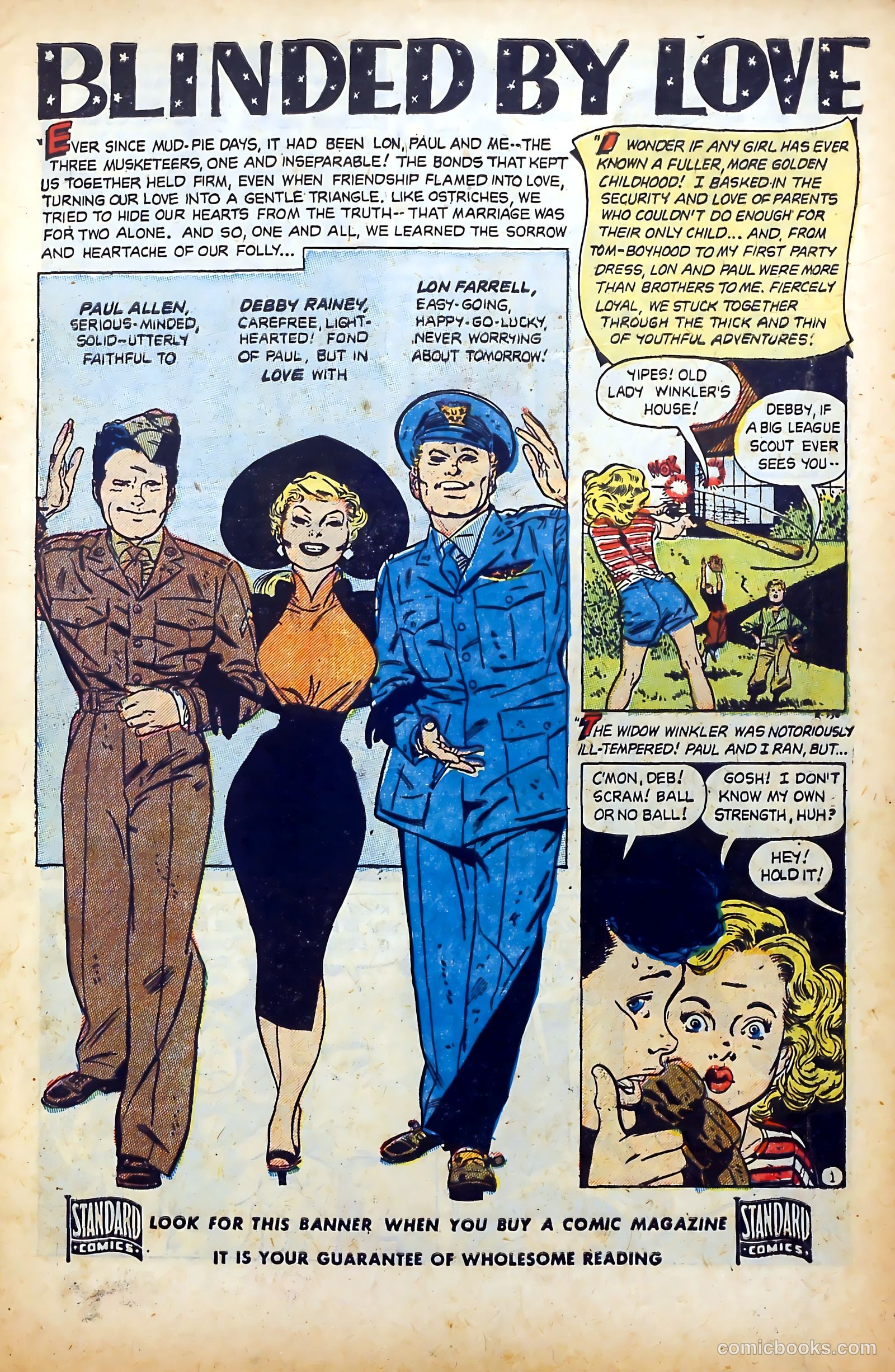 Popular Romance #22 (1953) — page 3 of 37