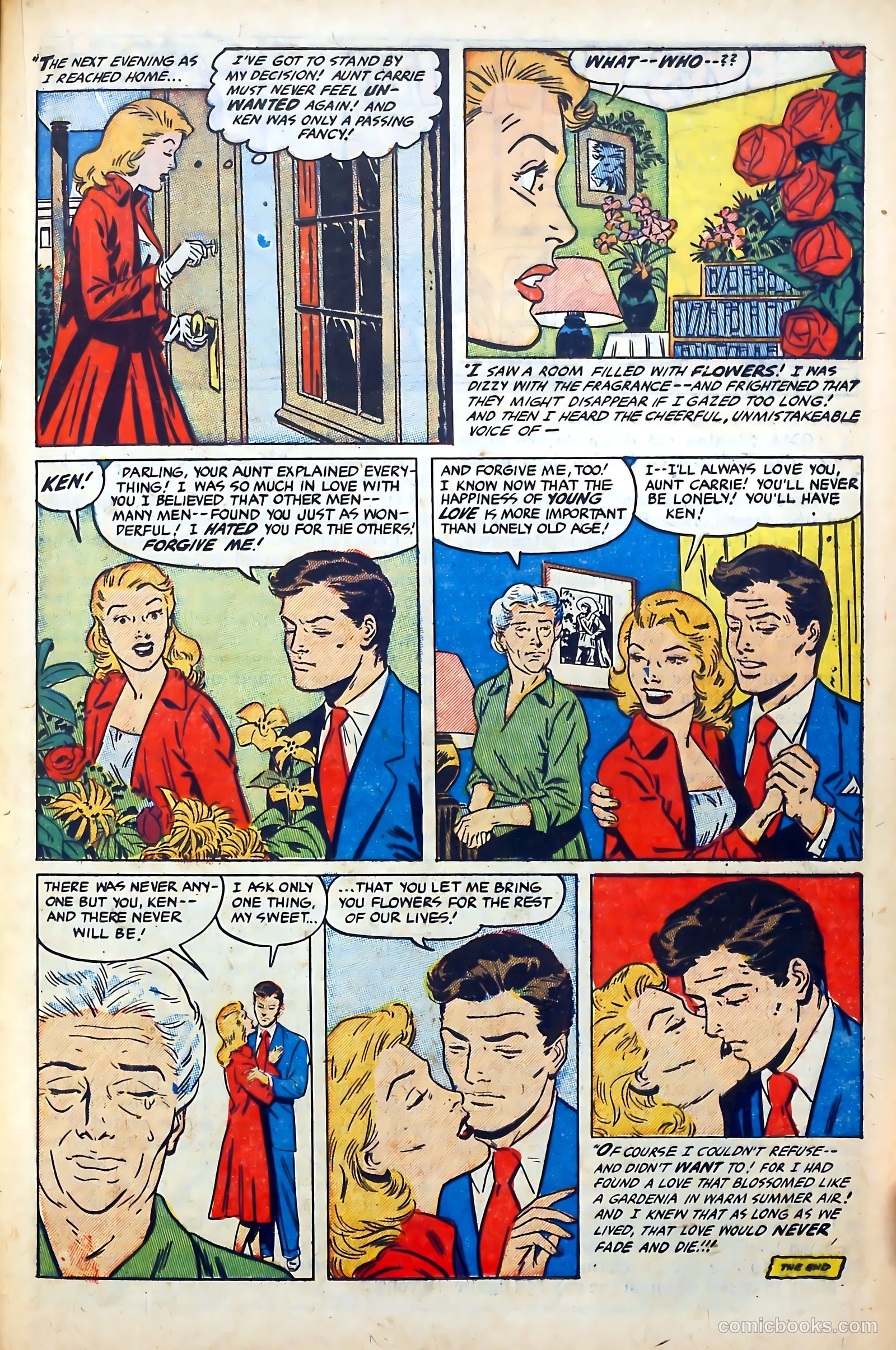 Popular Romance #22 (1953) — page 21 of 37