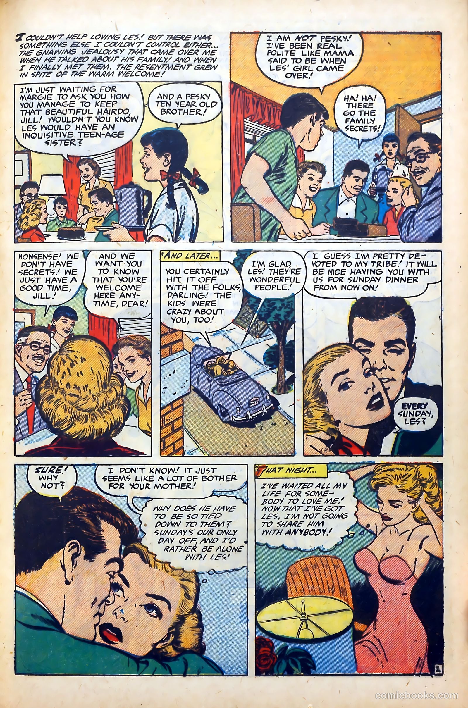 Popular Romance #22 (1953) — page 25 of 37