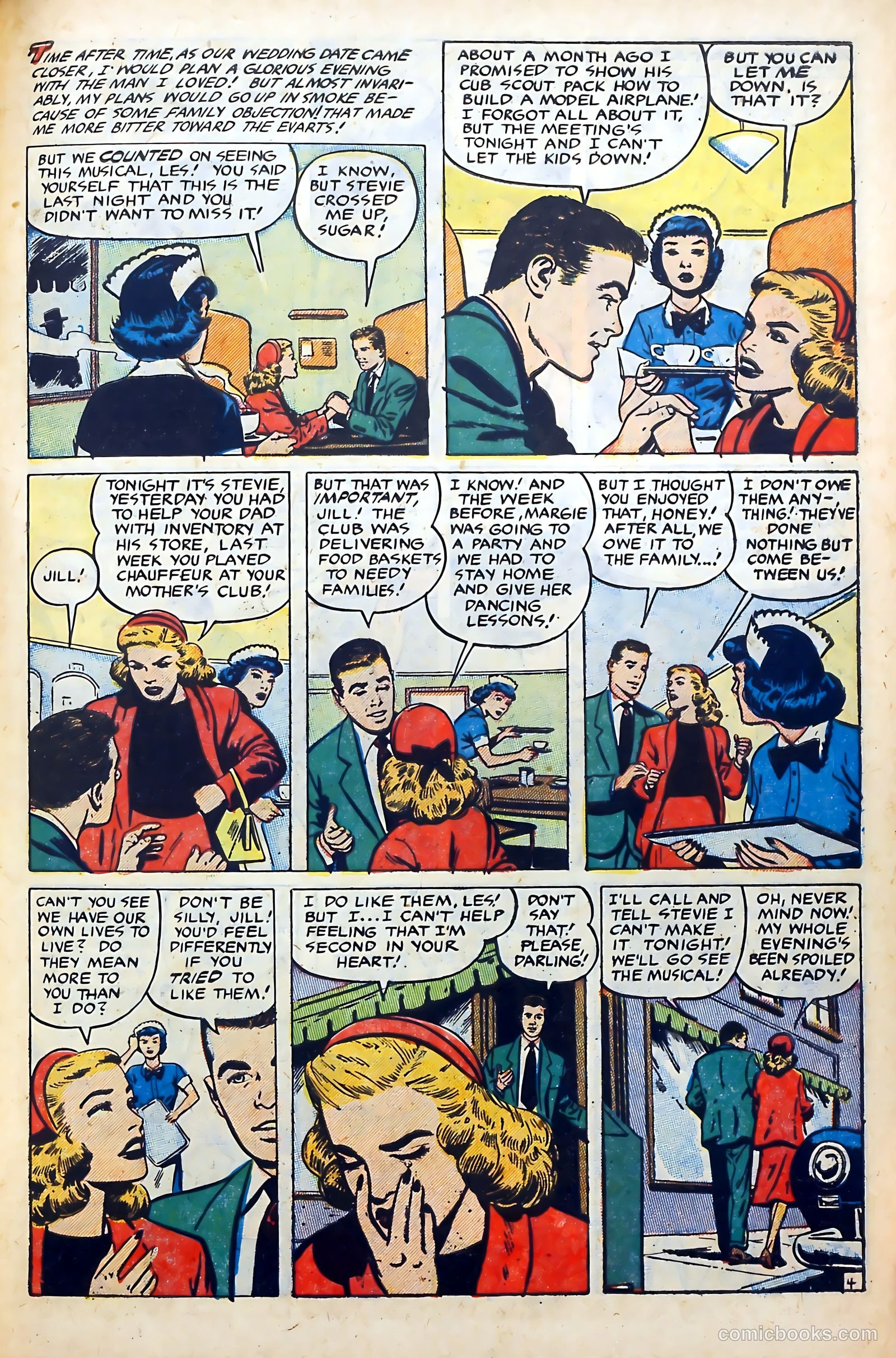 Popular Romance #22 (1953) — page 27 of 37