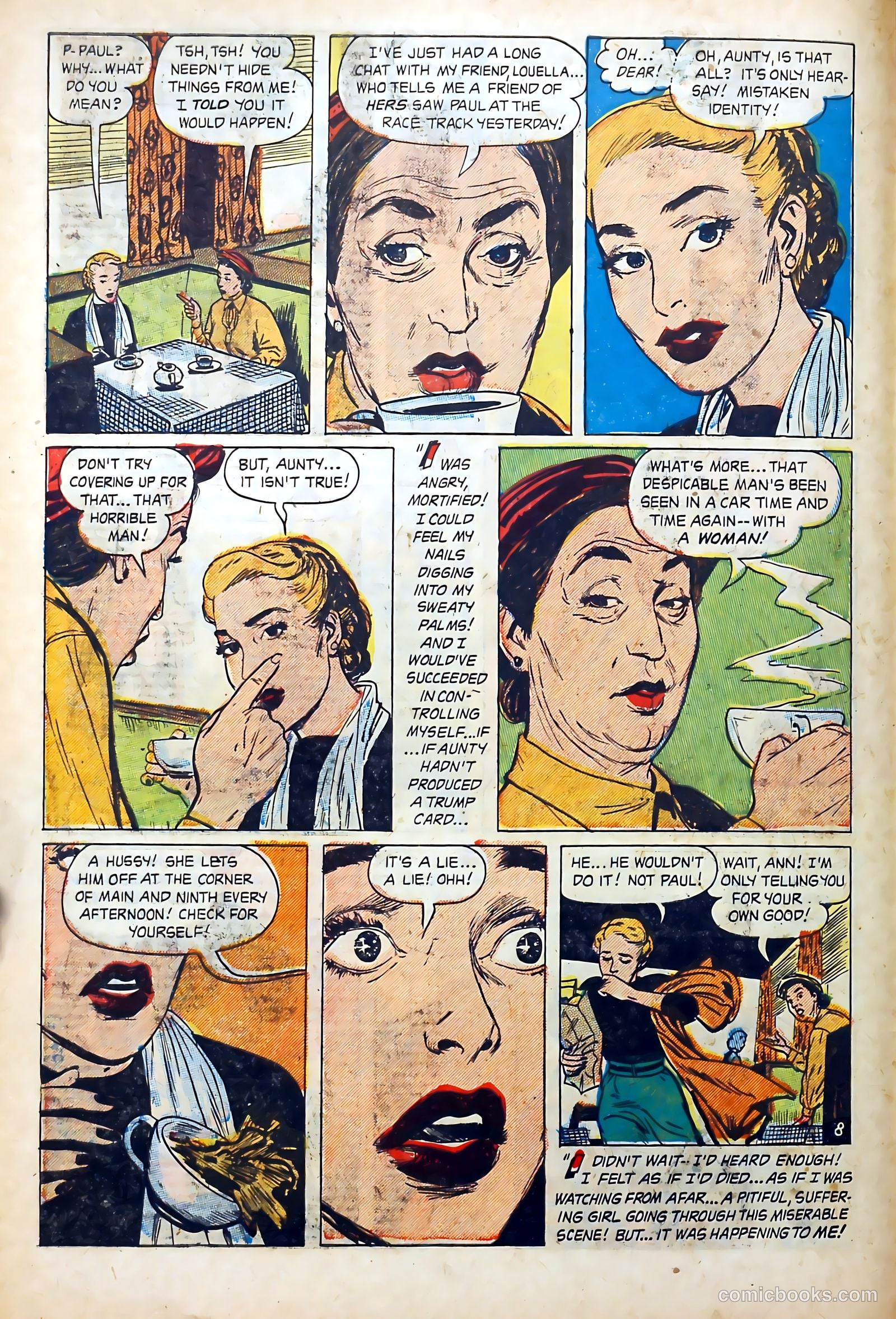 Popular Romance #24 (1953) — page 10 of 36