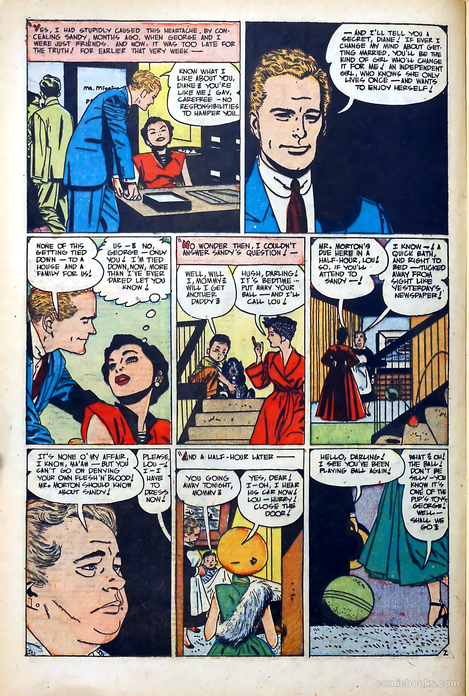 Popular Romance #24 (1953) — page 16 of 36