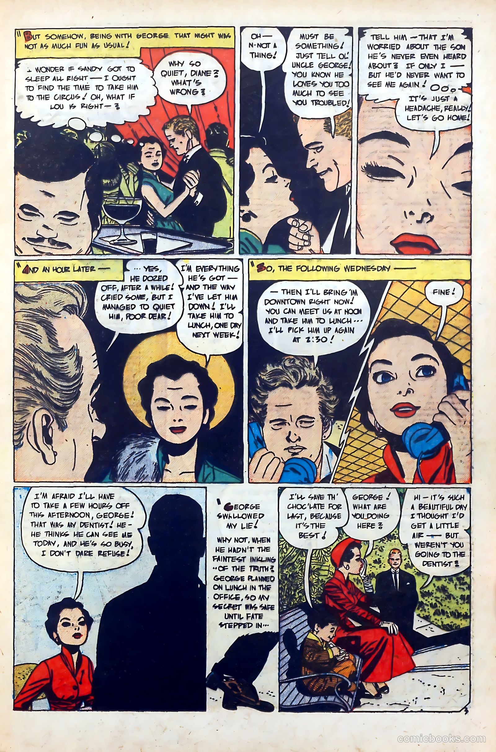 Popular Romance #24 (1953) — page 17 of 36