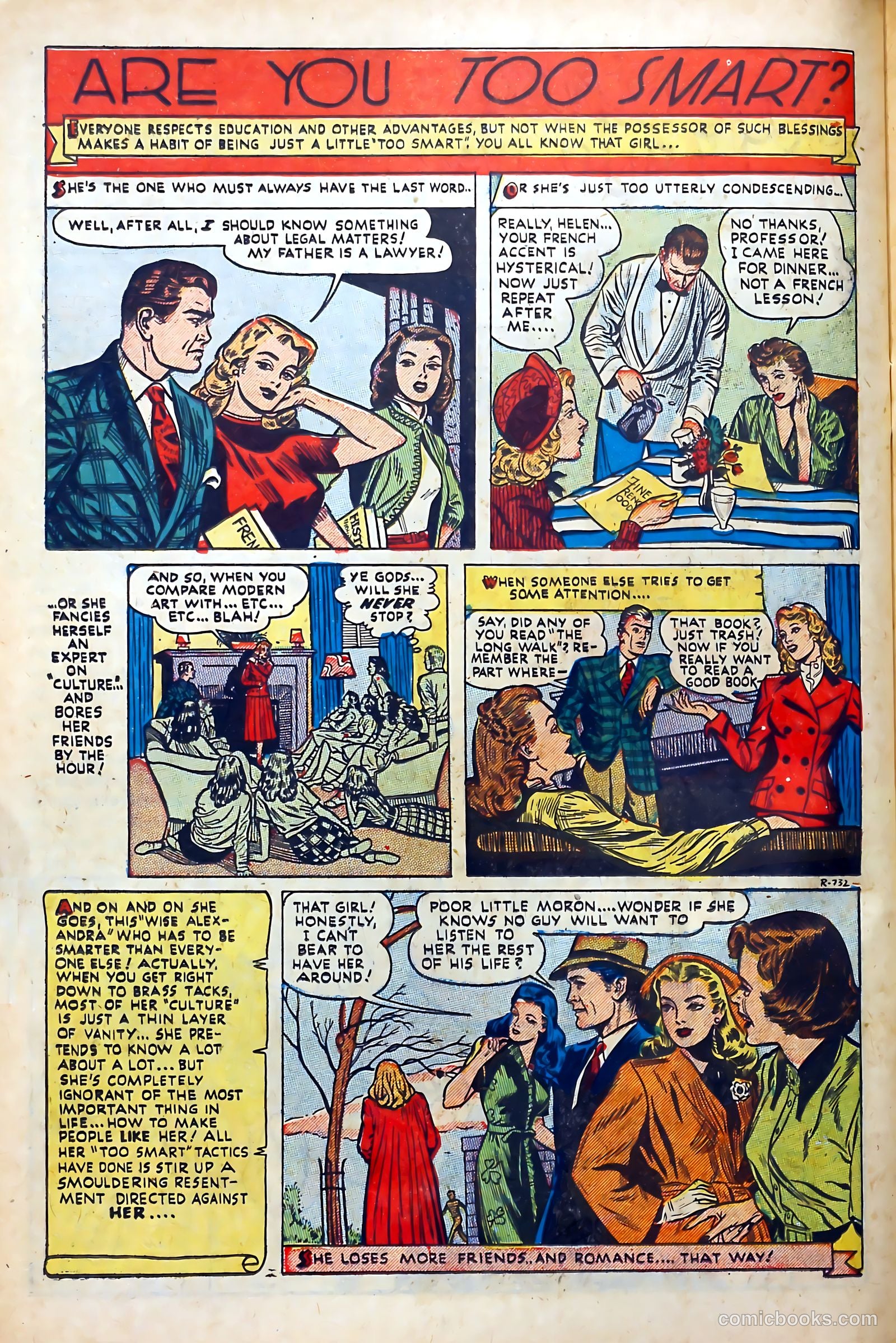 Popular Romance #24 (1953) — page 26 of 36