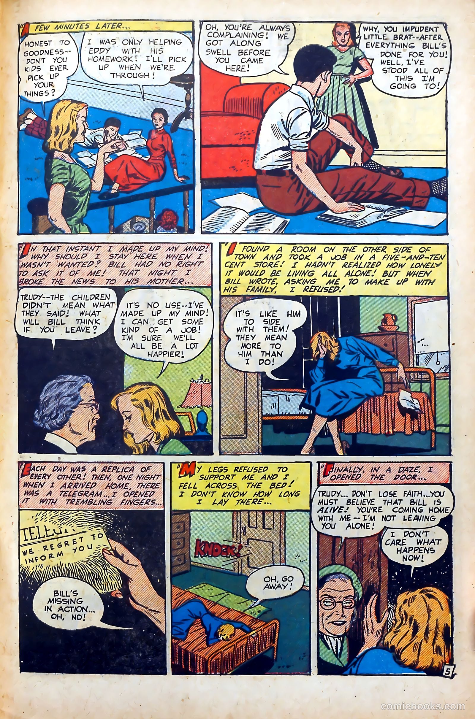 Popular Romance #24 (1953) — page 31 of 36