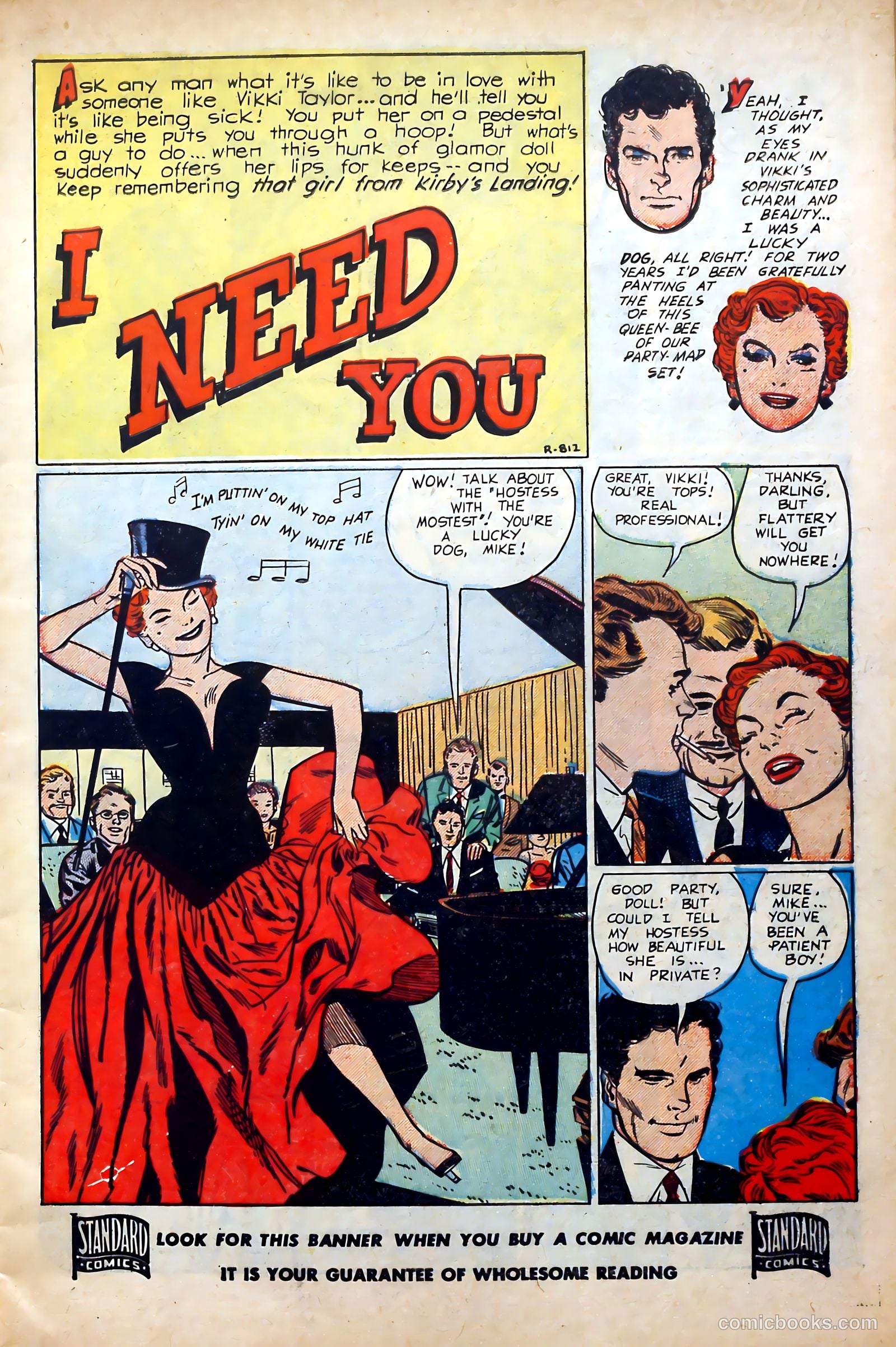 Popular Romance #25 (1953) — page 3 of 36