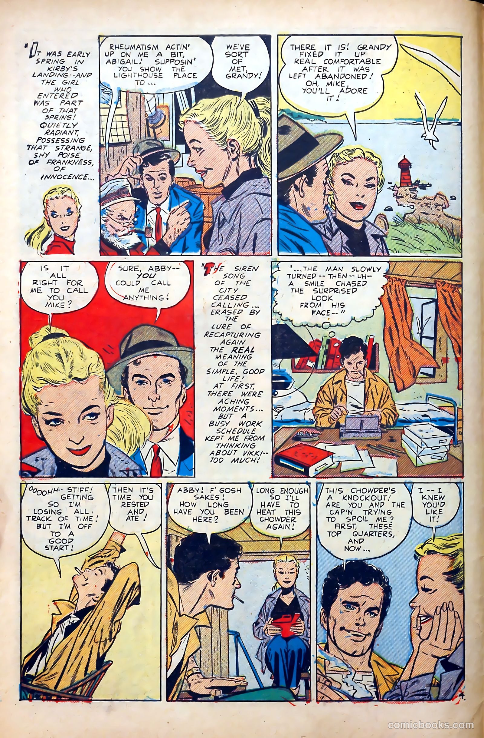 Popular Romance #25 (1953) — page 6 of 36