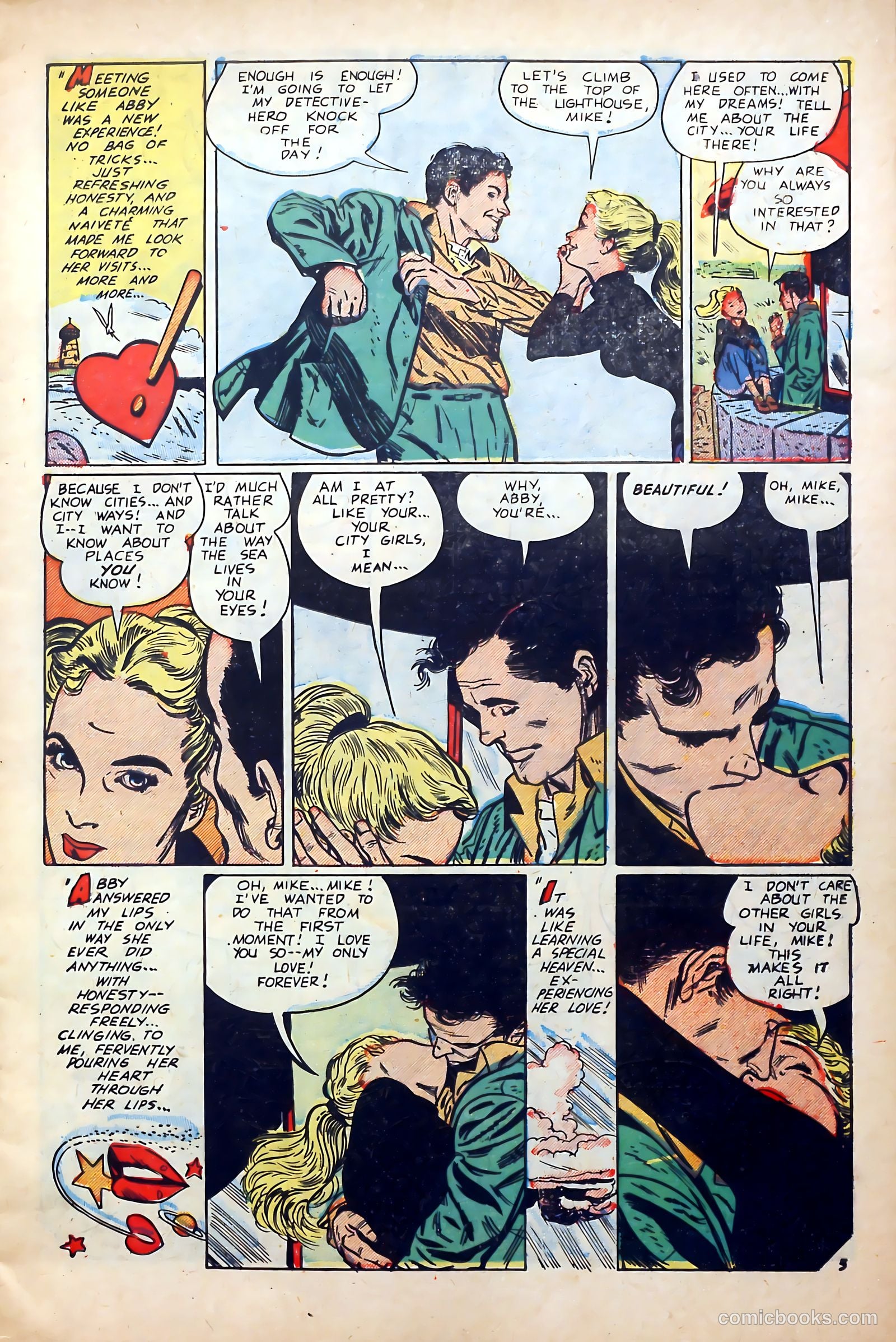 Popular Romance #25 (1953) — page 7 of 36