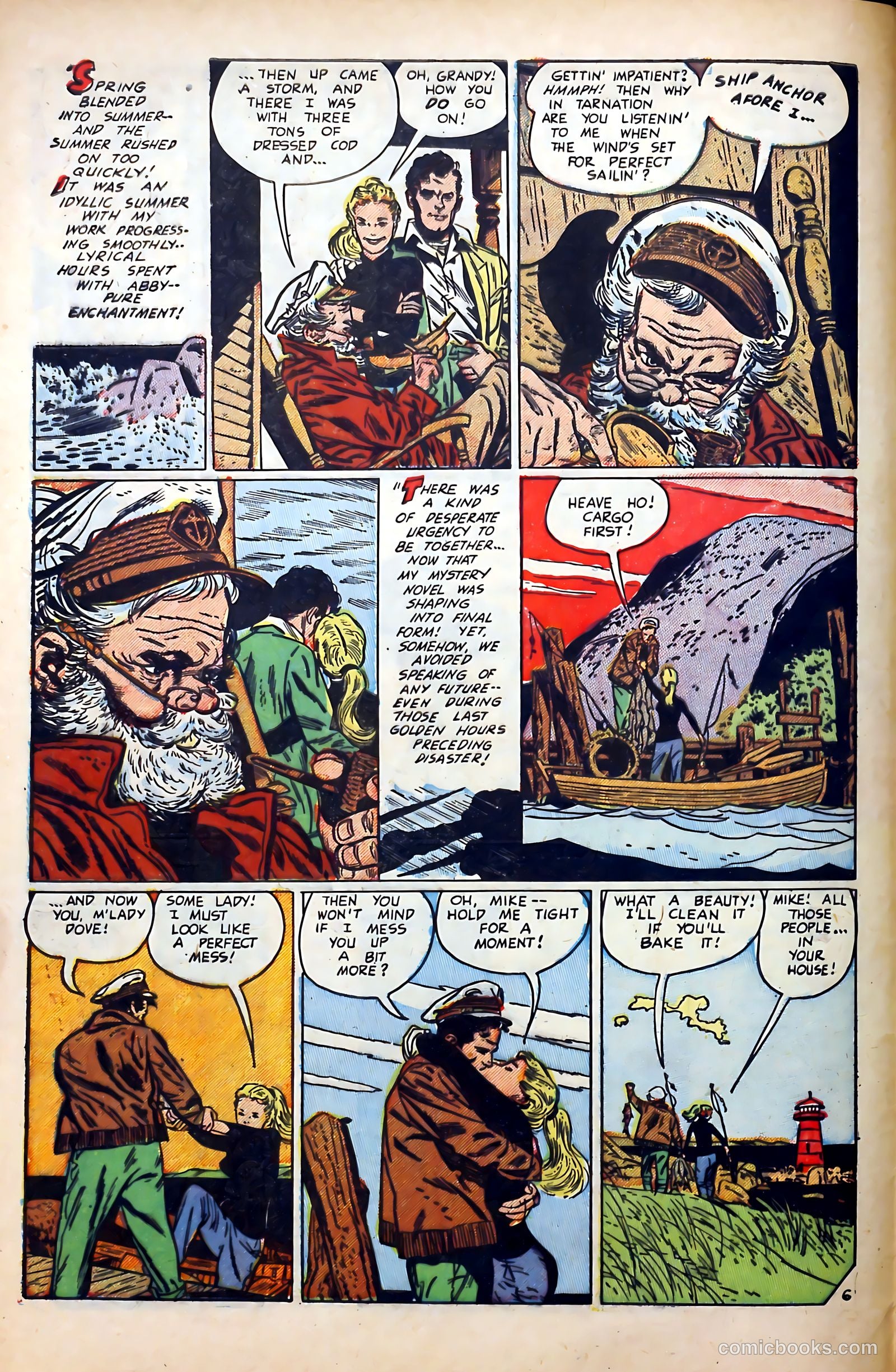 Popular Romance #25 (1953) — page 8 of 36