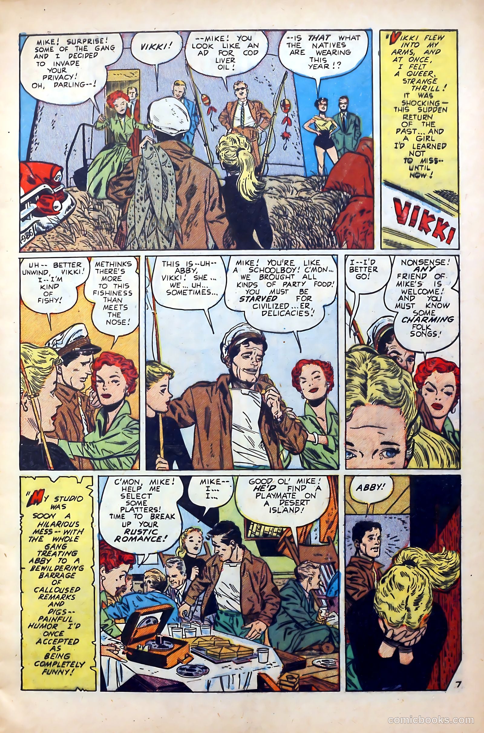 Popular Romance #25 (1953) — page 9 of 36