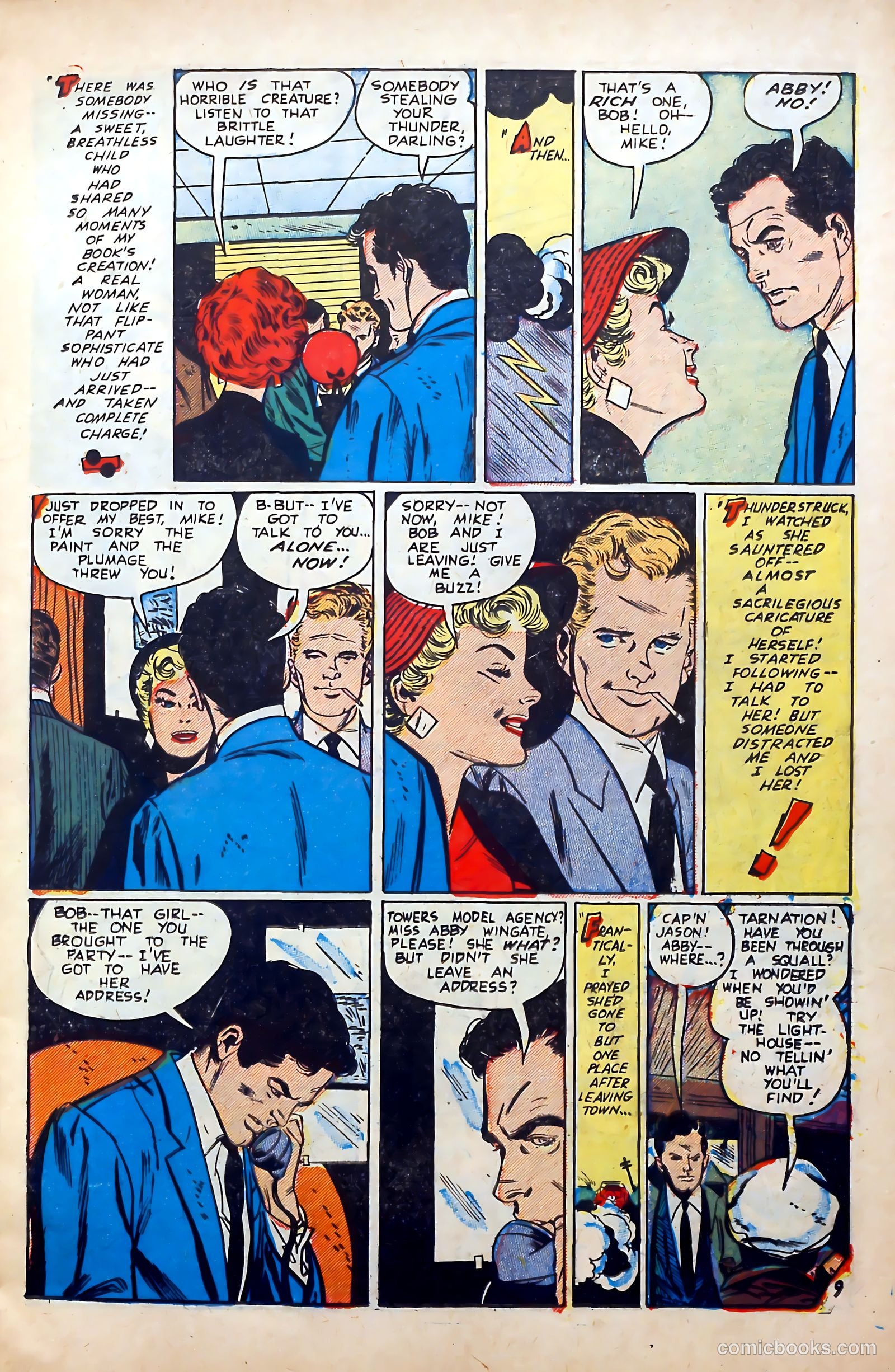 Popular Romance #25 (1953) — page 11 of 36