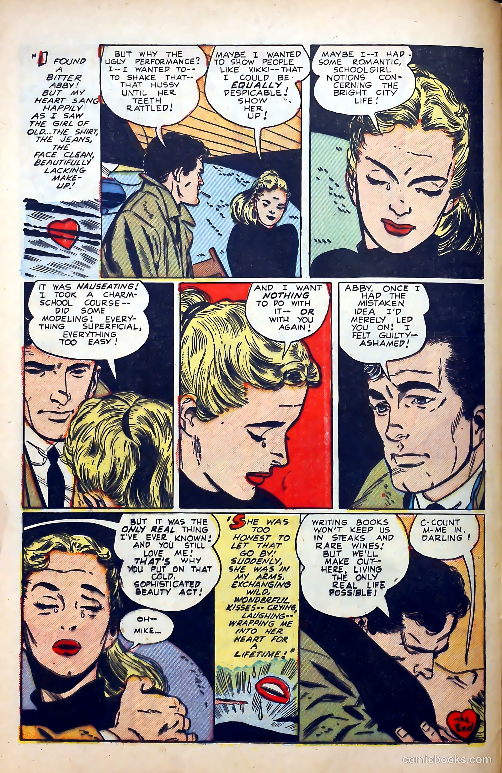 Popular Romance #25 (1953) — page 12 of 36