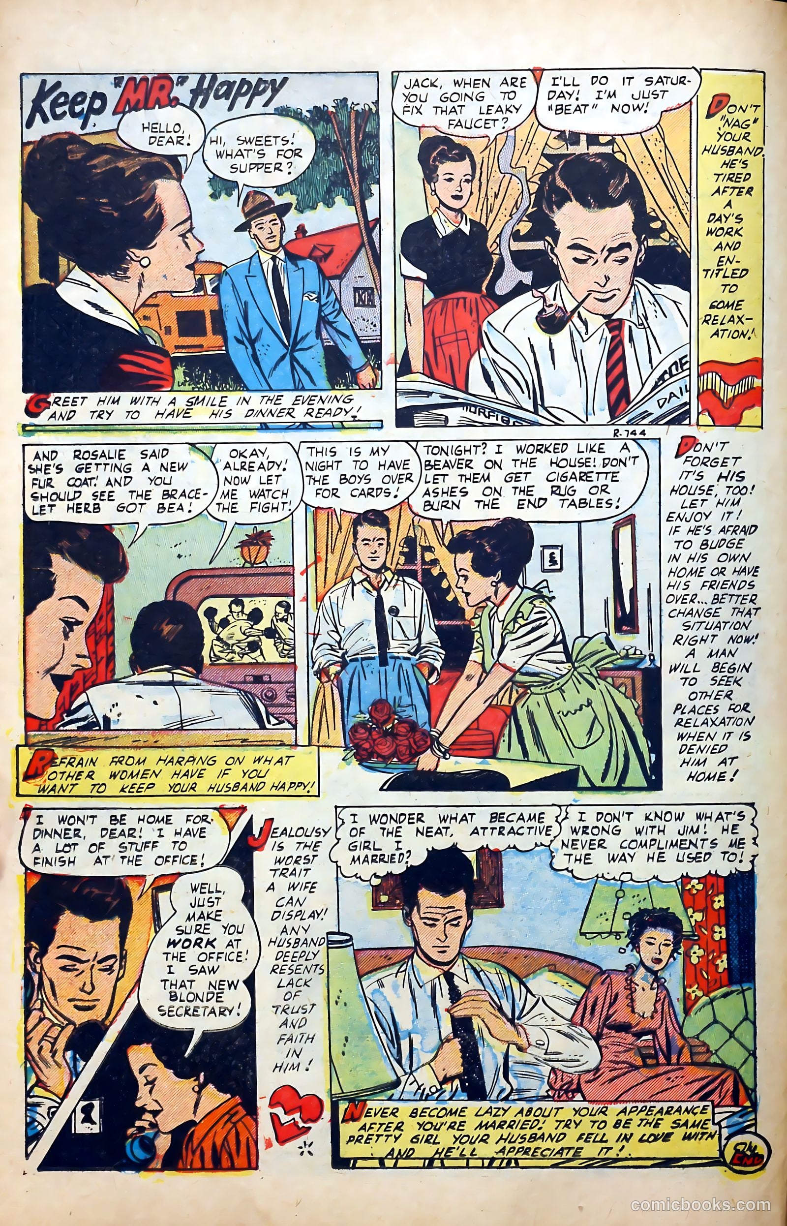 Popular Romance #25 (1953) — page 14 of 36