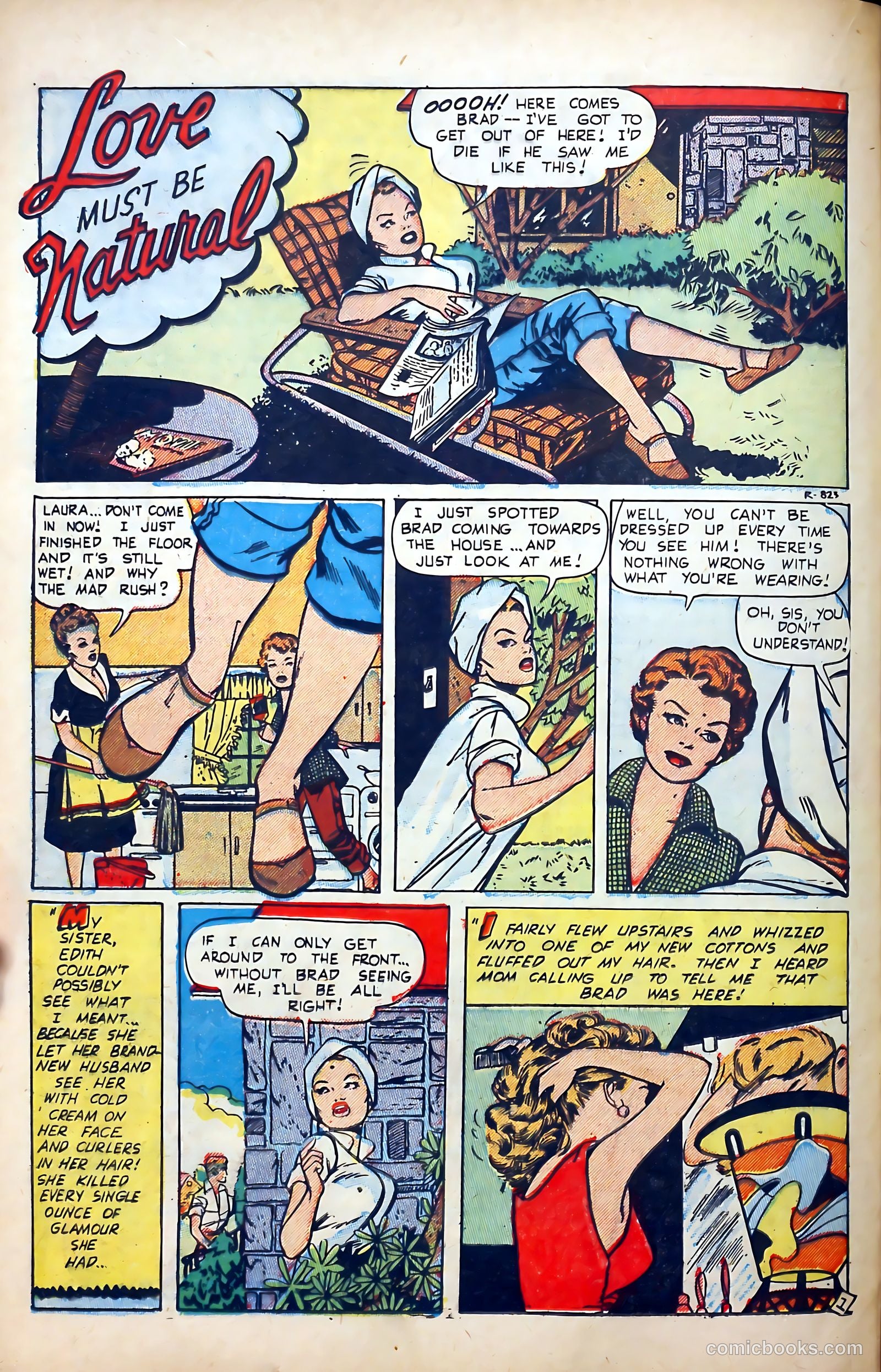 Popular Romance #25 (1953) — page 16 of 36
