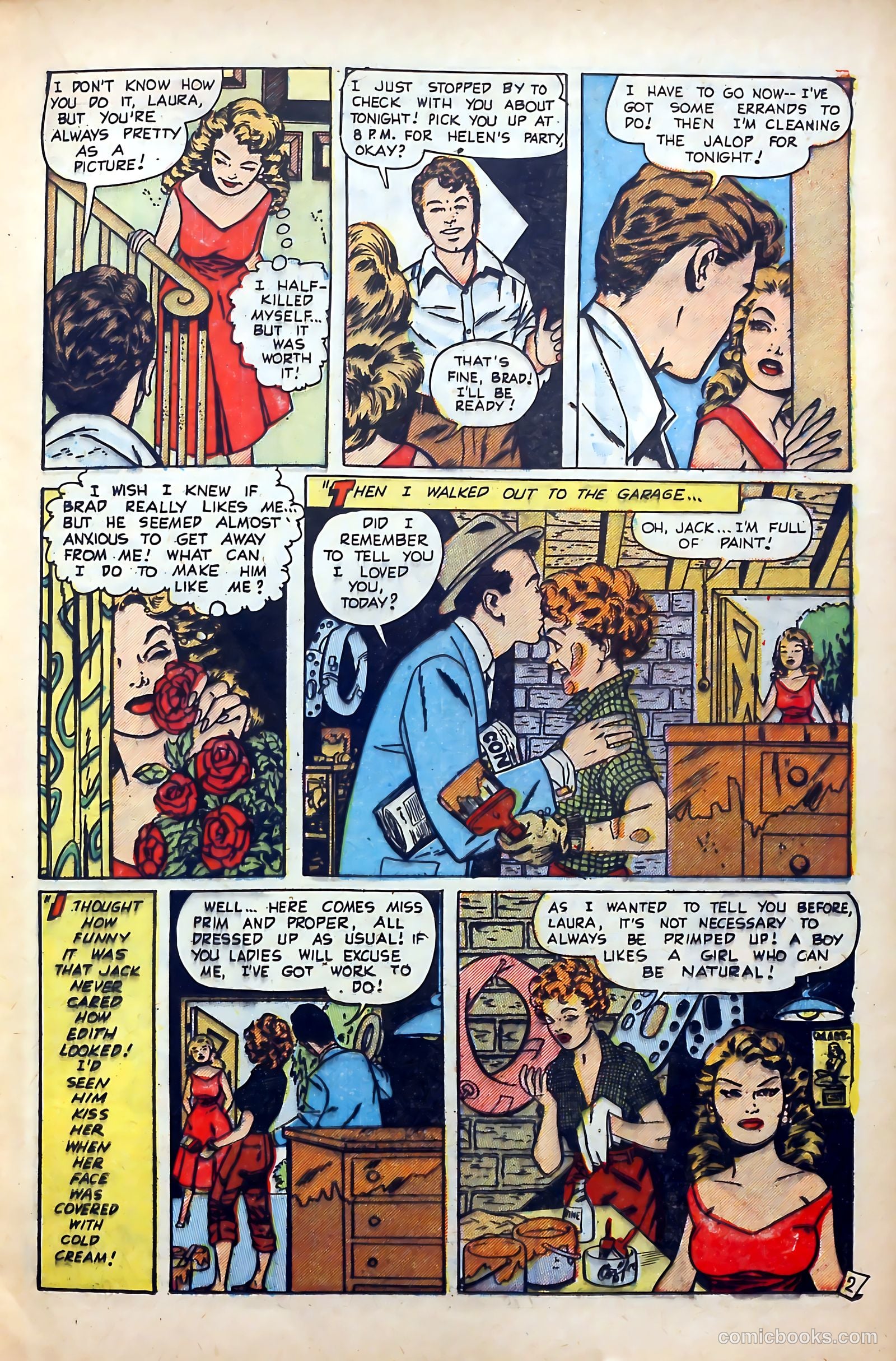 Popular Romance #25 (1953) — page 17 of 36