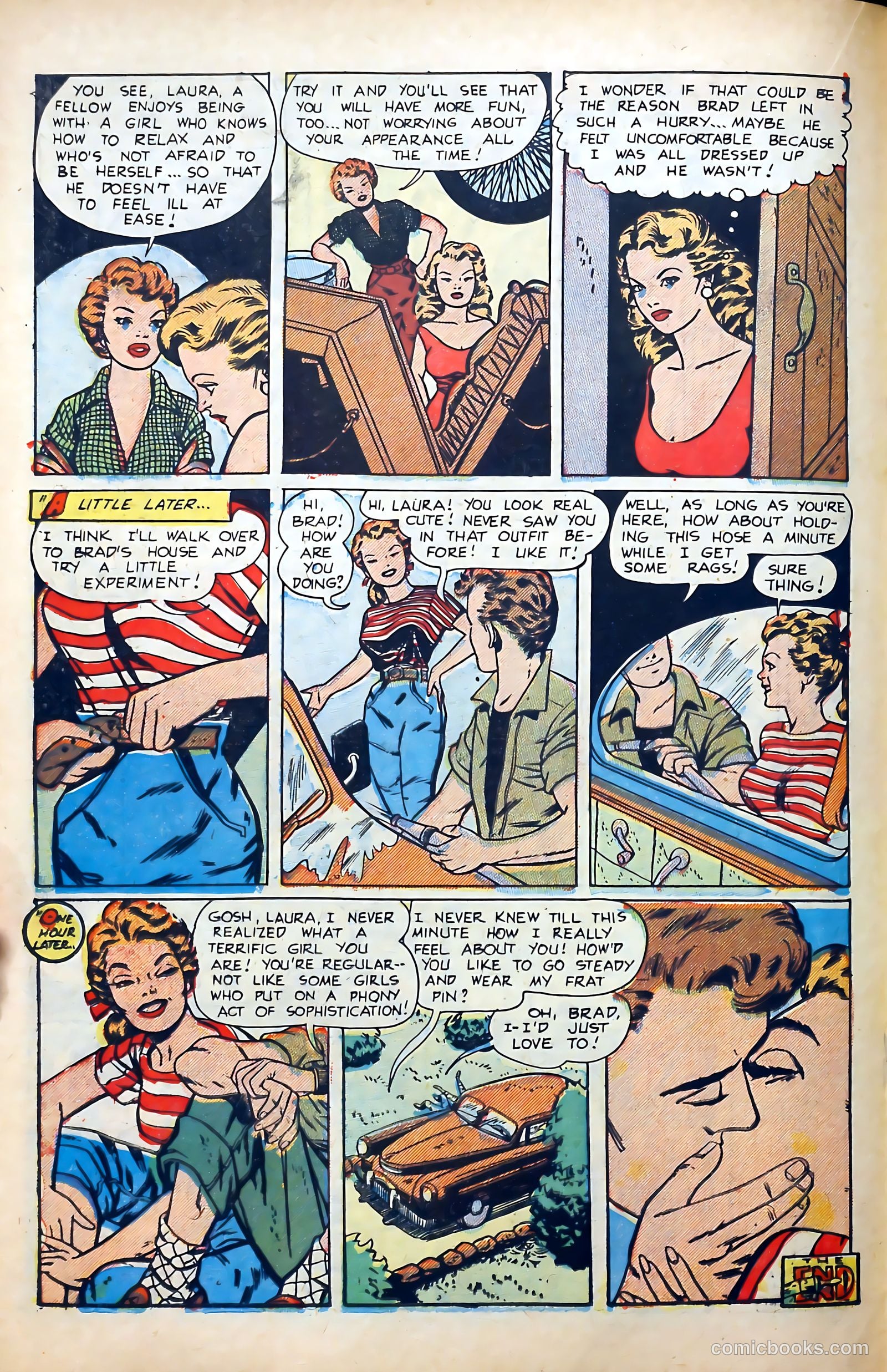 Popular Romance #25 (1953) — page 18 of 36