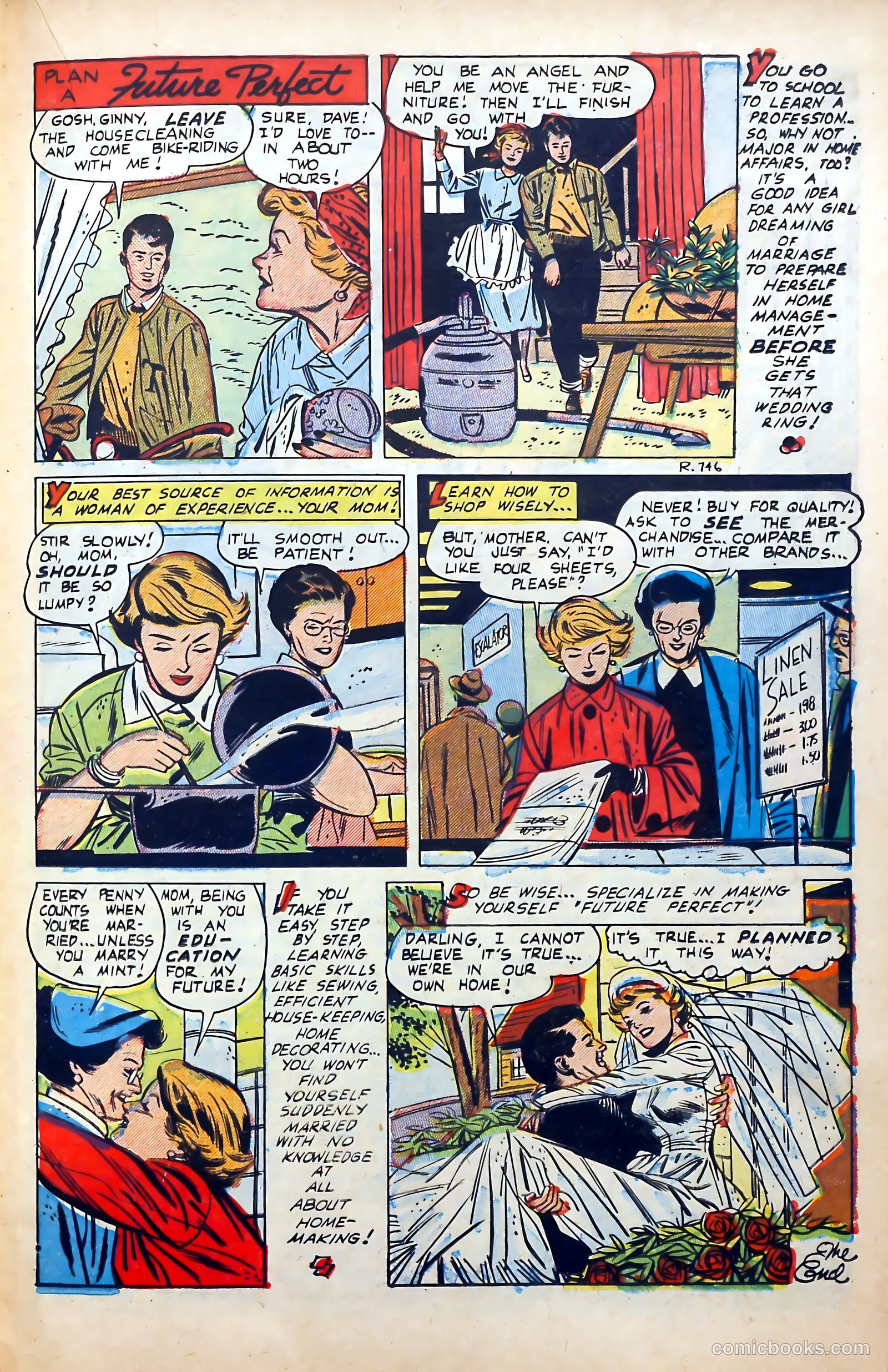 Popular Romance #25 (1953) — page 19 of 36