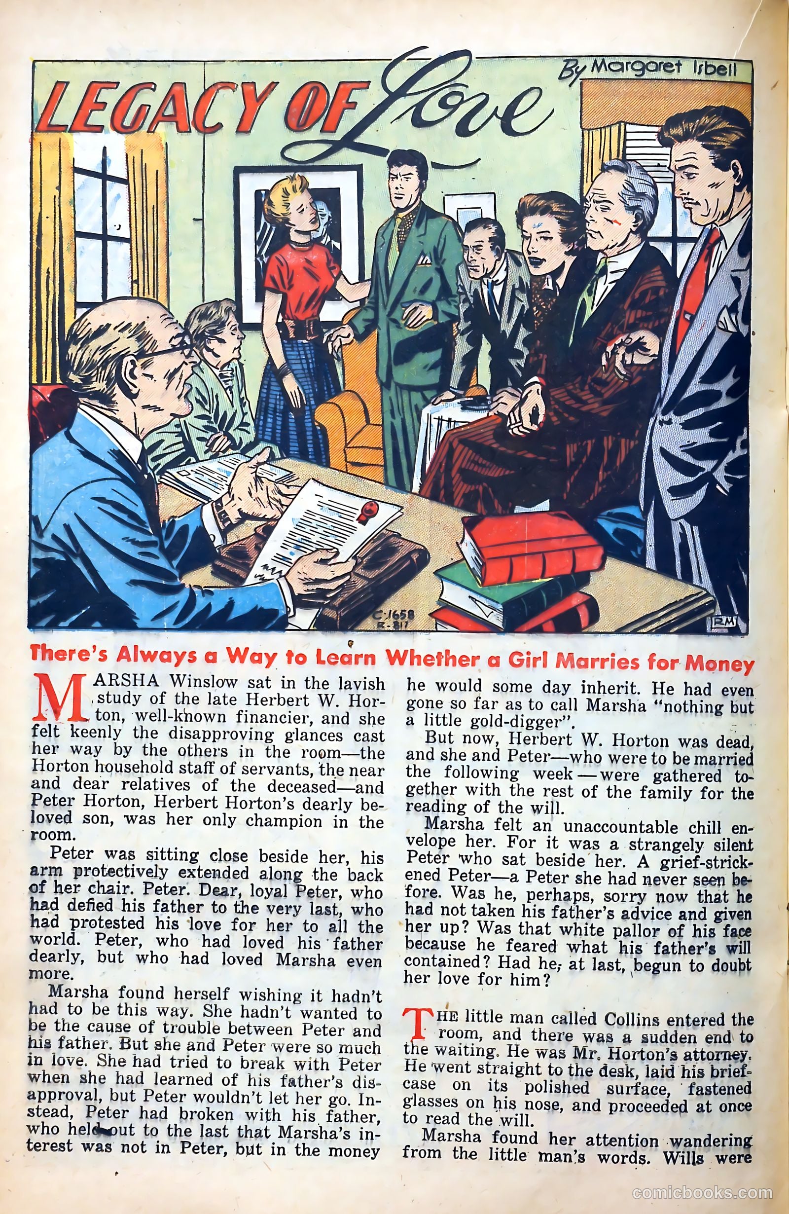 Popular Romance #25 (1953) — page 20 of 36