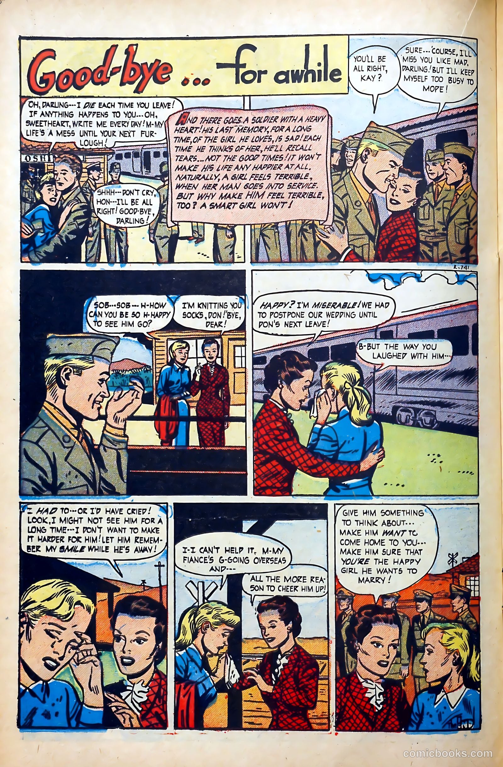Popular Romance #25 (1953) — page 22 of 36