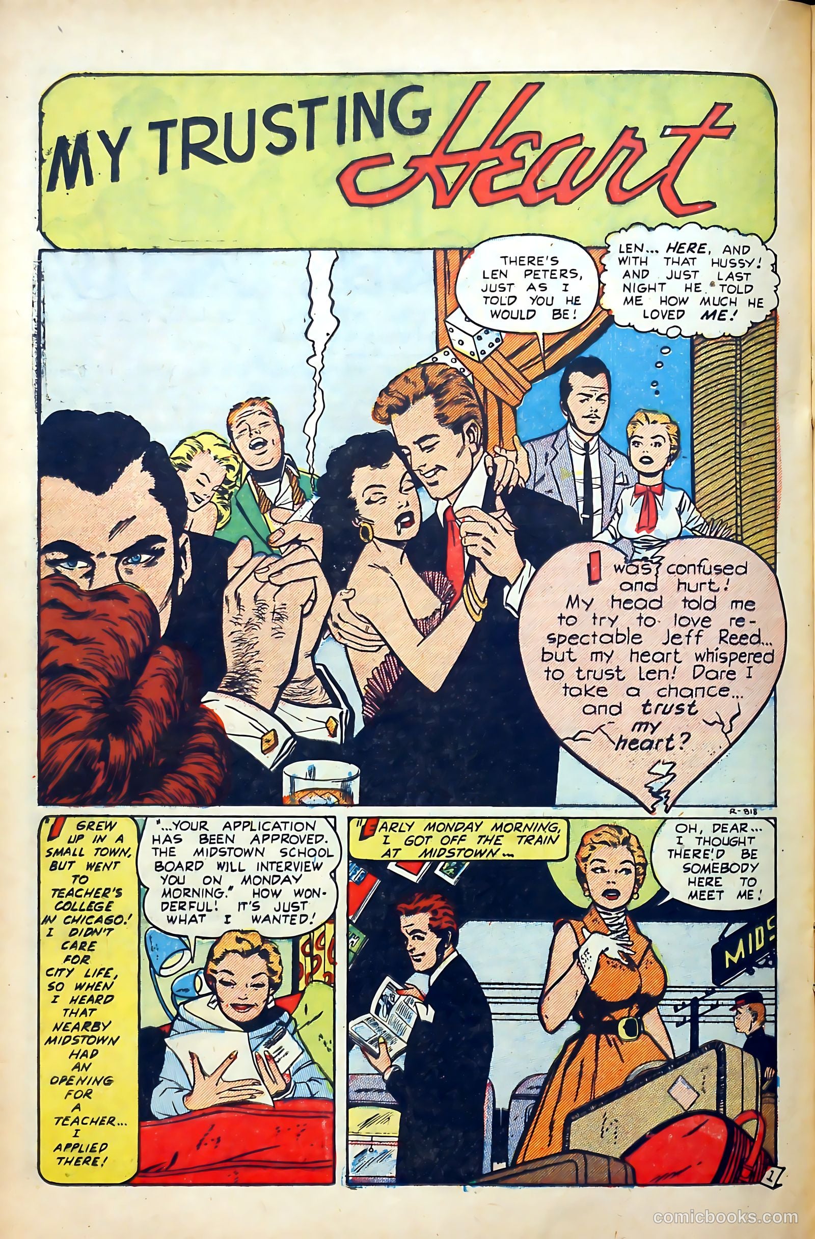 Popular Romance #25 (1953) — page 24 of 36