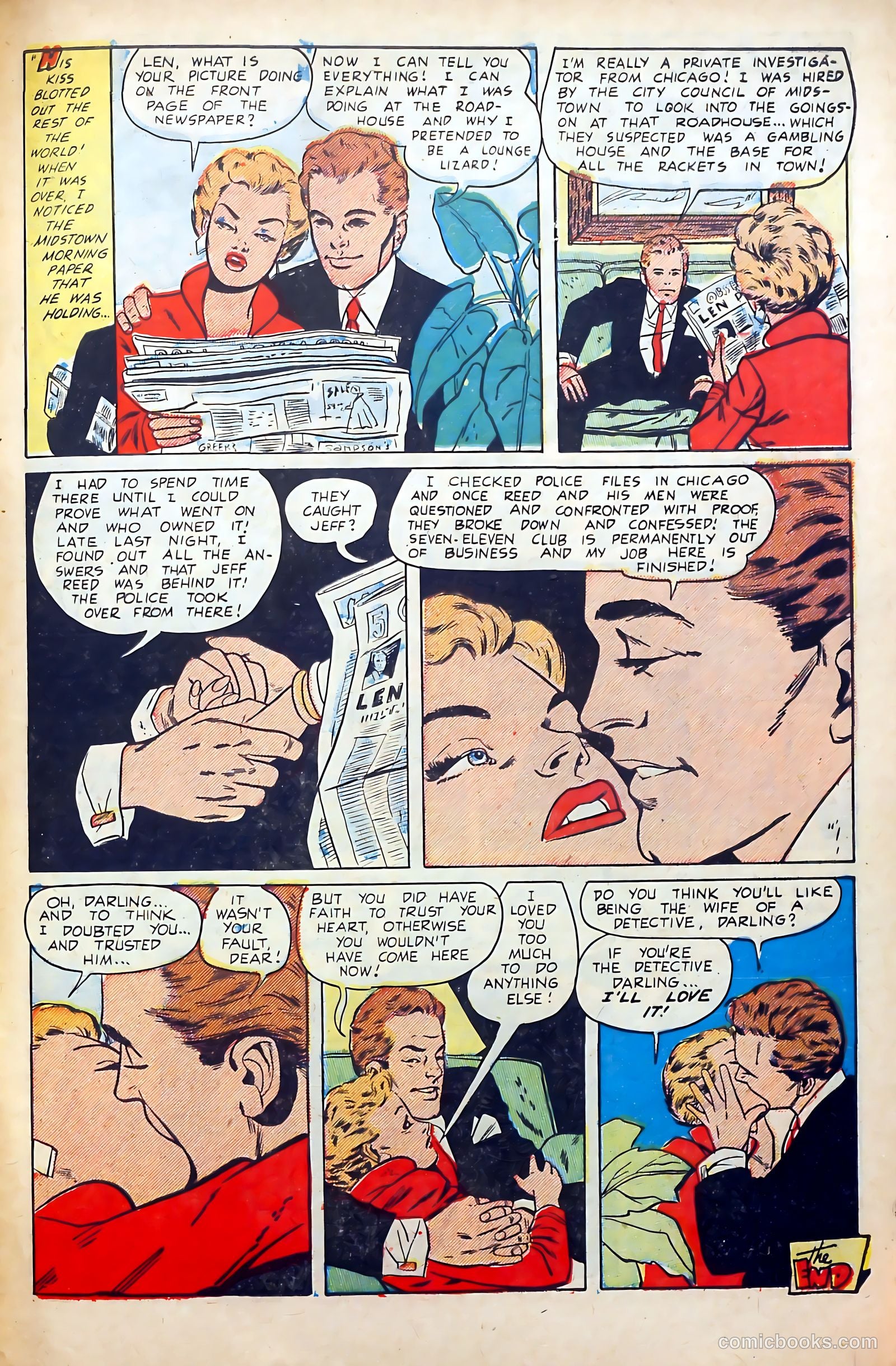 Popular Romance #25 (1953) — page 31 of 36