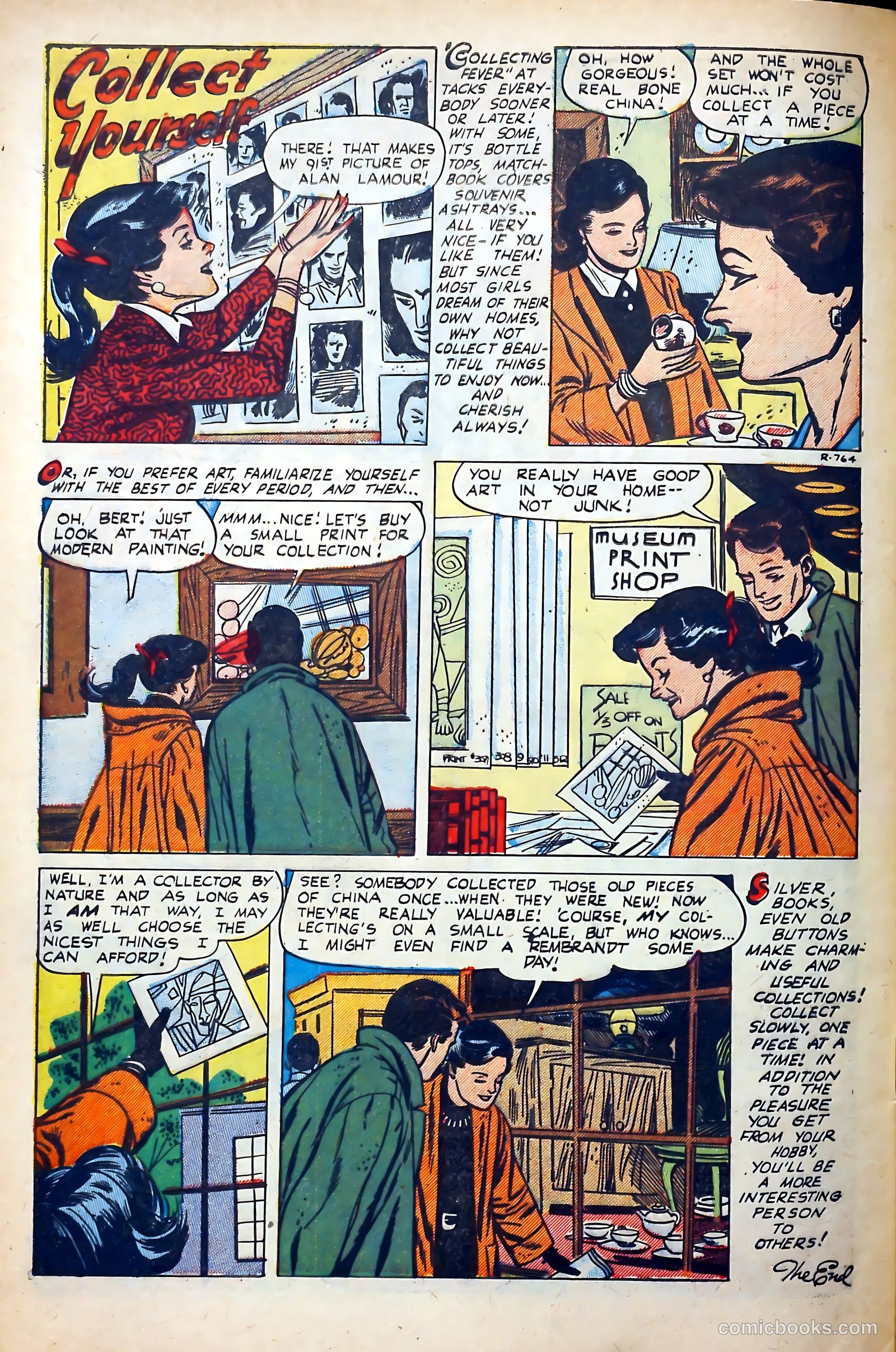 Popular Romance #25 (1953) — page 32 of 36