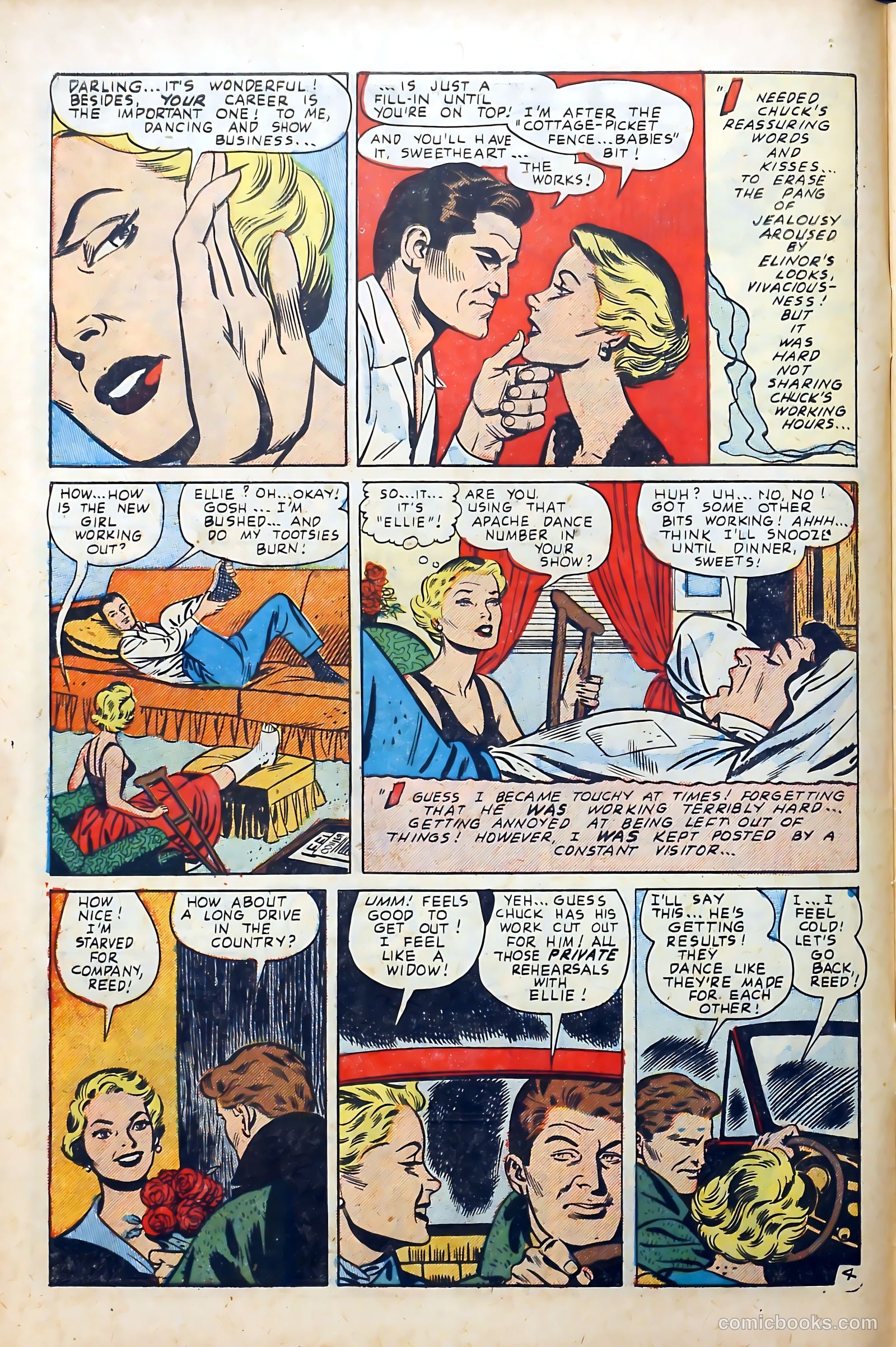 Popular Romance #26 (1953) — page 6 of 36