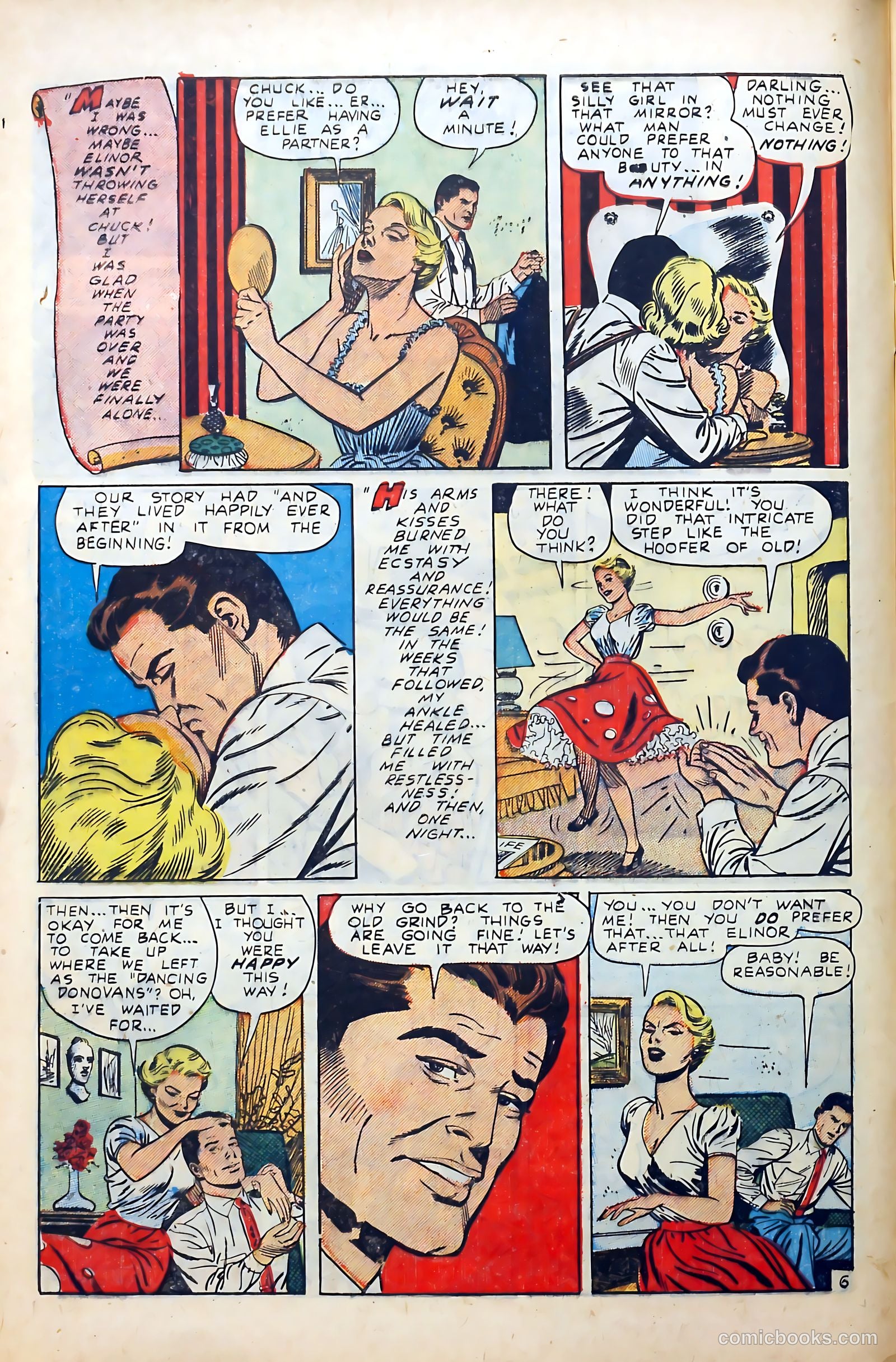 Popular Romance #26 (1953) — page 8 of 36
