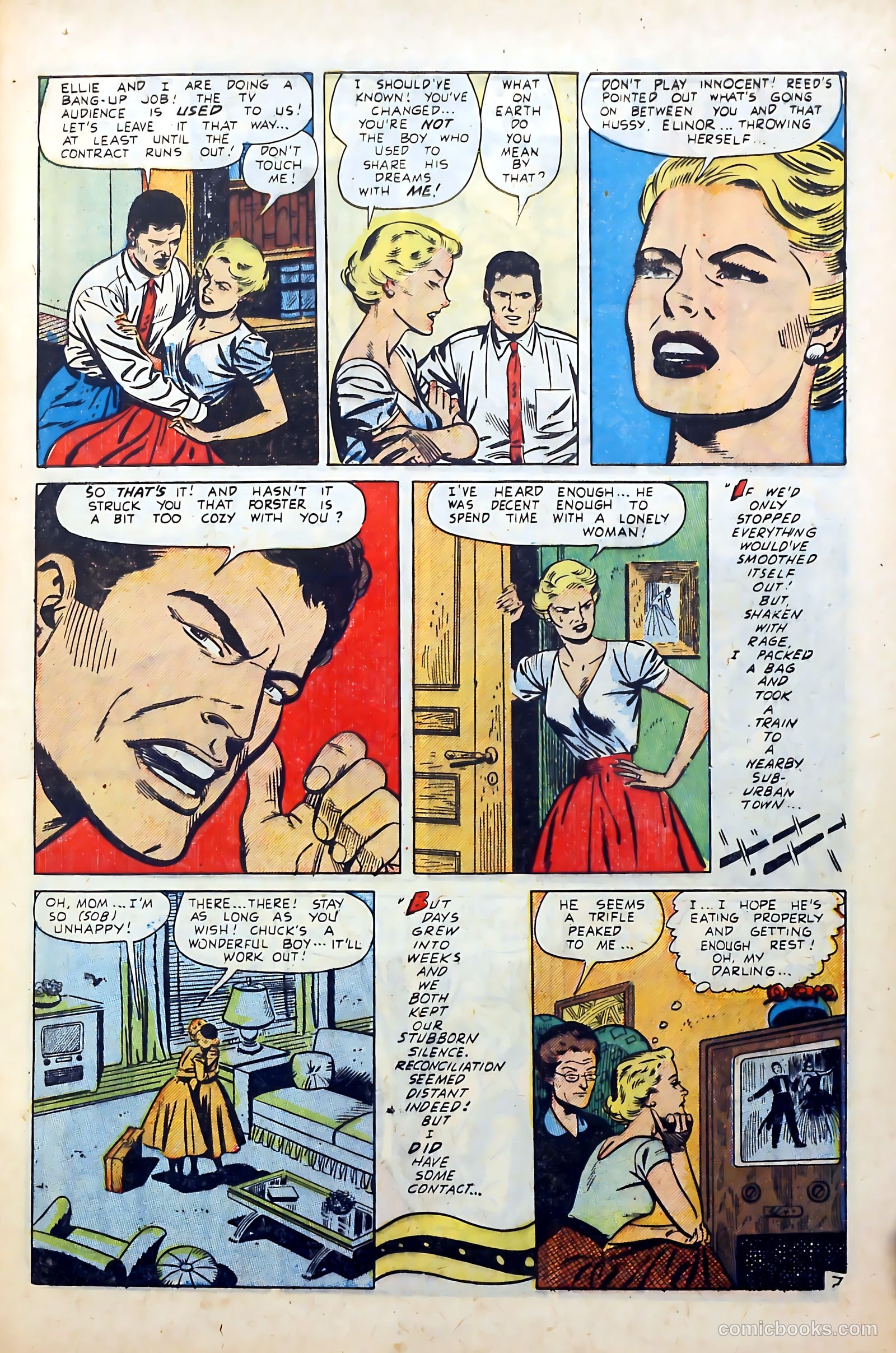 Popular Romance #26 (1953) — page 9 of 36