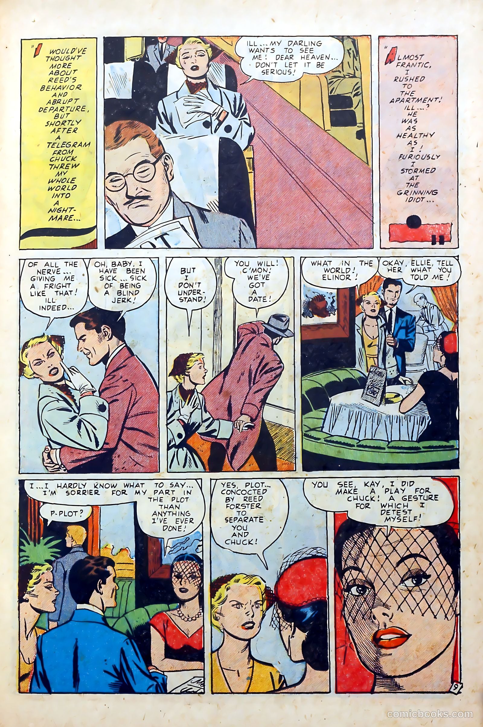 Popular Romance #26 (1953) — page 11 of 36