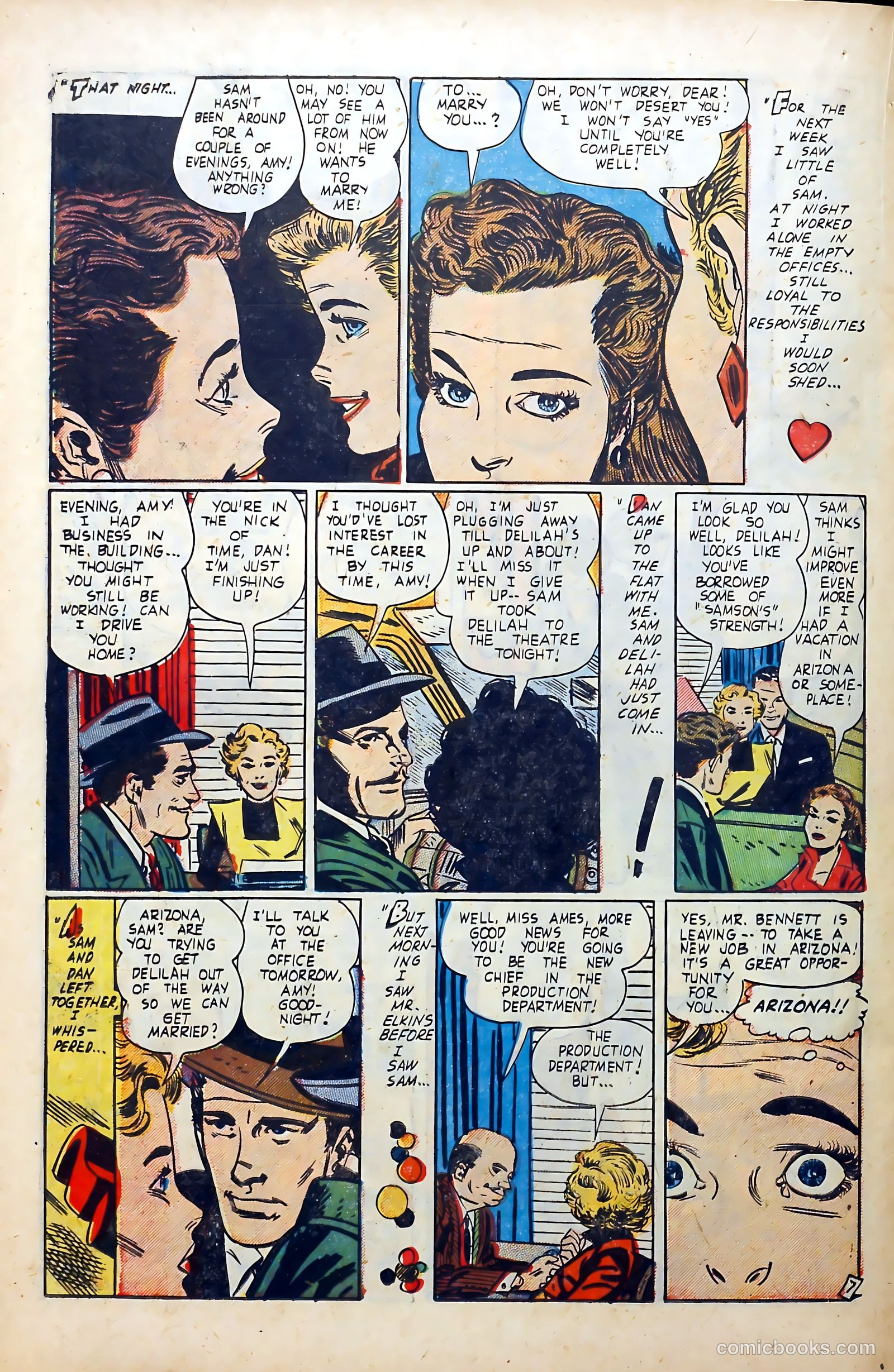 Popular Romance #26 (1953) — page 22 of 36