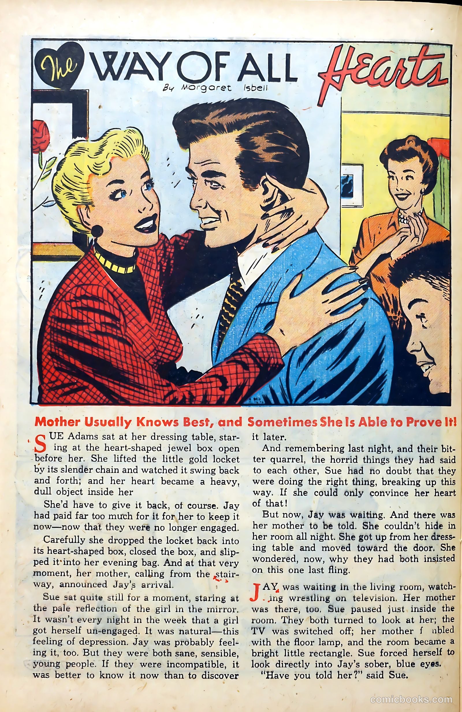 Popular Romance #26 (1953) — page 24 of 36