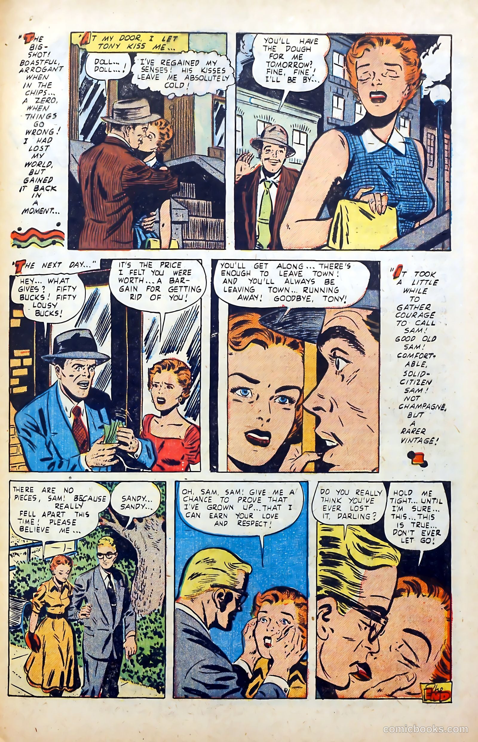 Popular Romance #26 (1953) — page 33 of 36